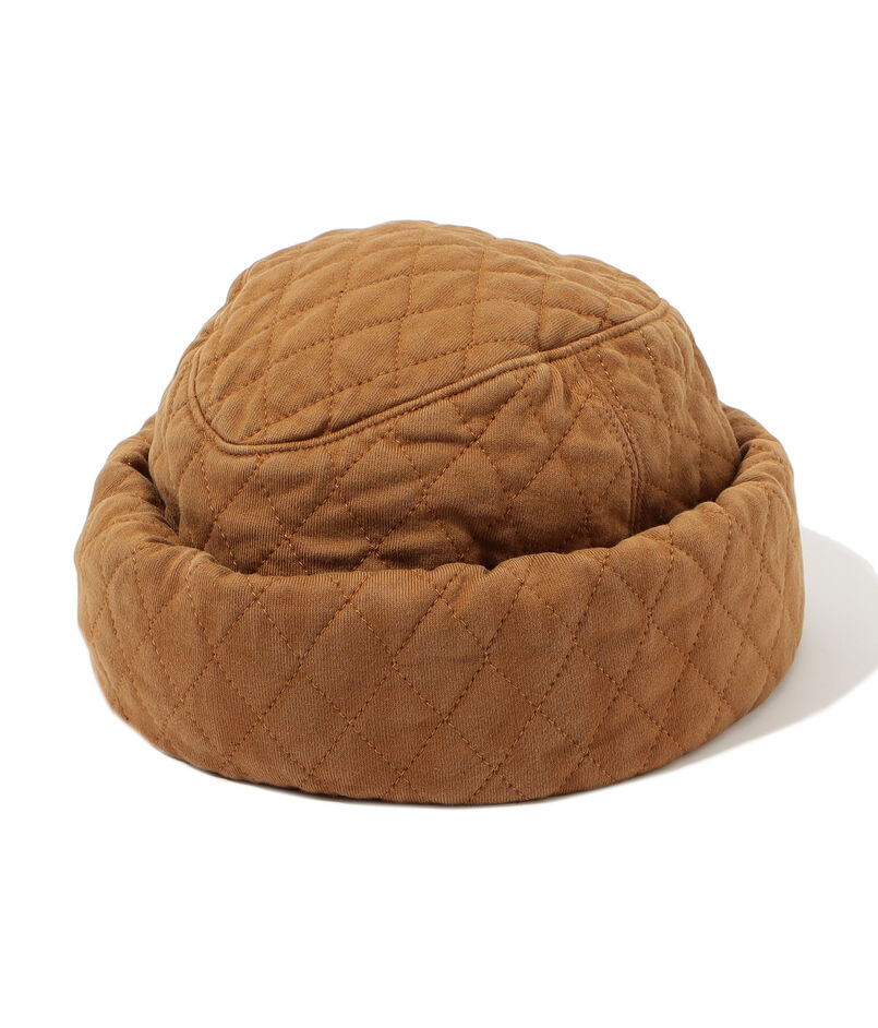 KIJIMA TAKAYUKI QUILTED GARRISON CAP