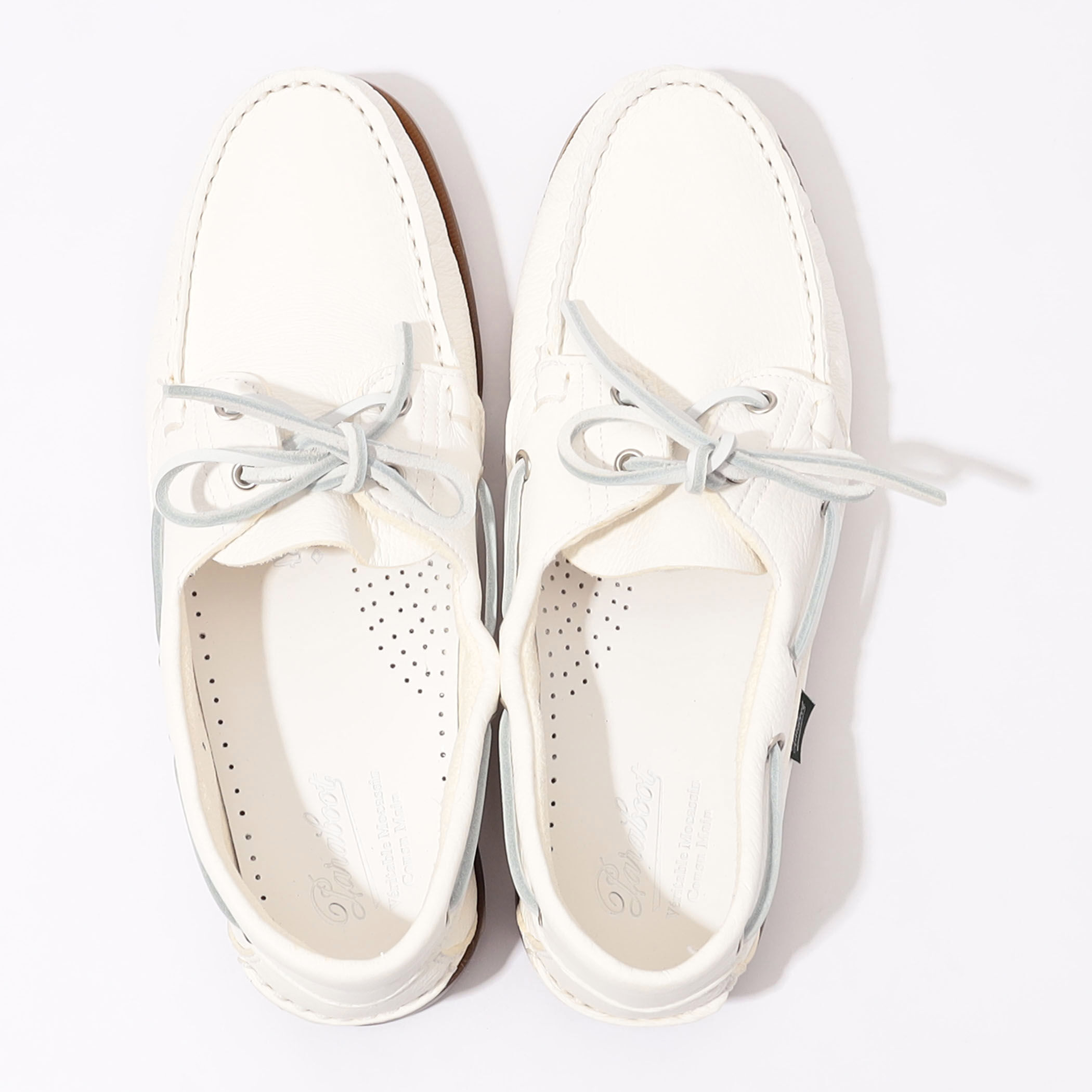 Paraboot BARTH 鹿革 ディアスキン デッキシューズ｜トゥモローランド