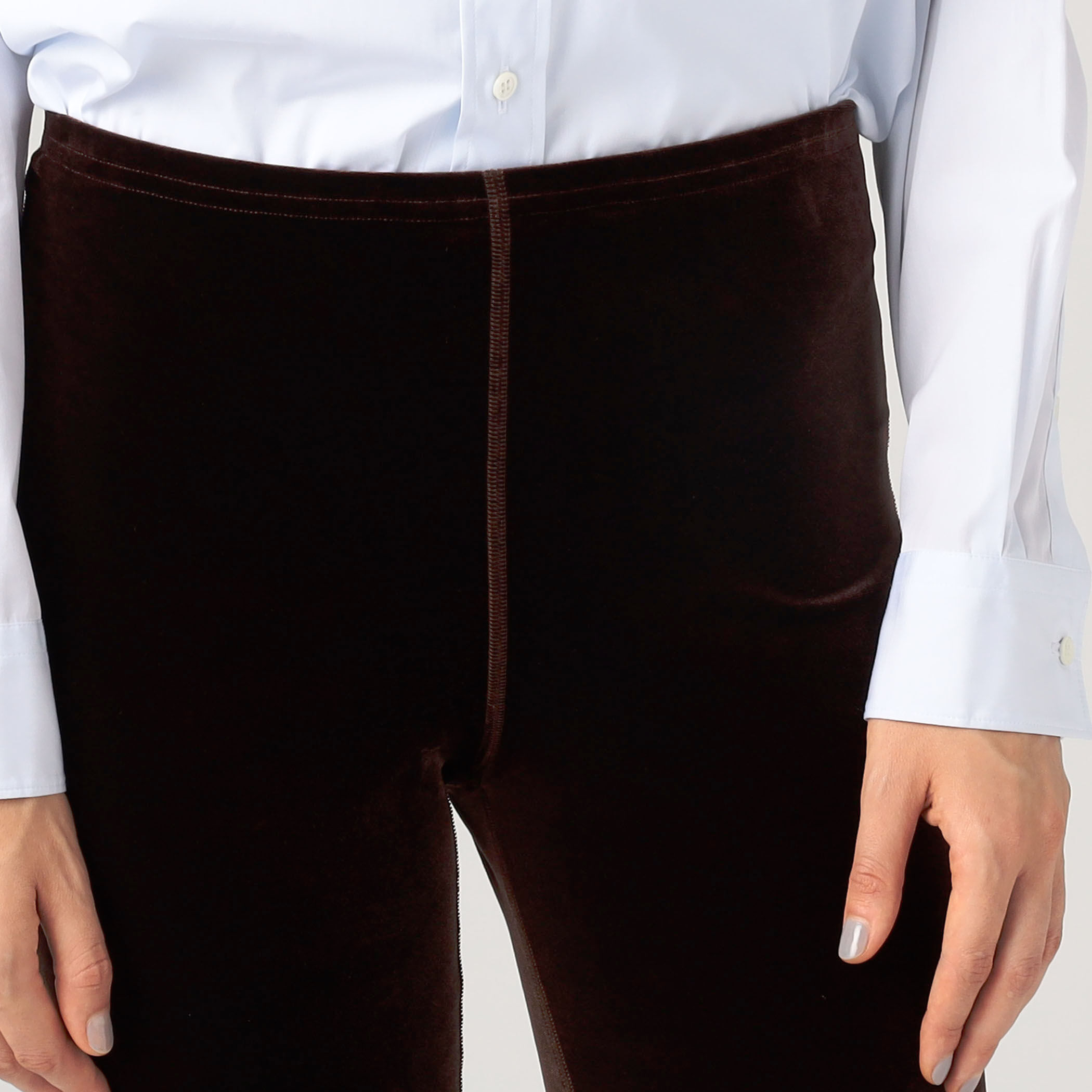 SIMONE WILD VELVET LONG SHORTS｜トゥモローランド 公式通販