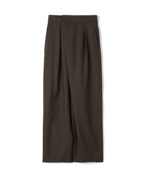 ウールトロピカル ラップパンツ