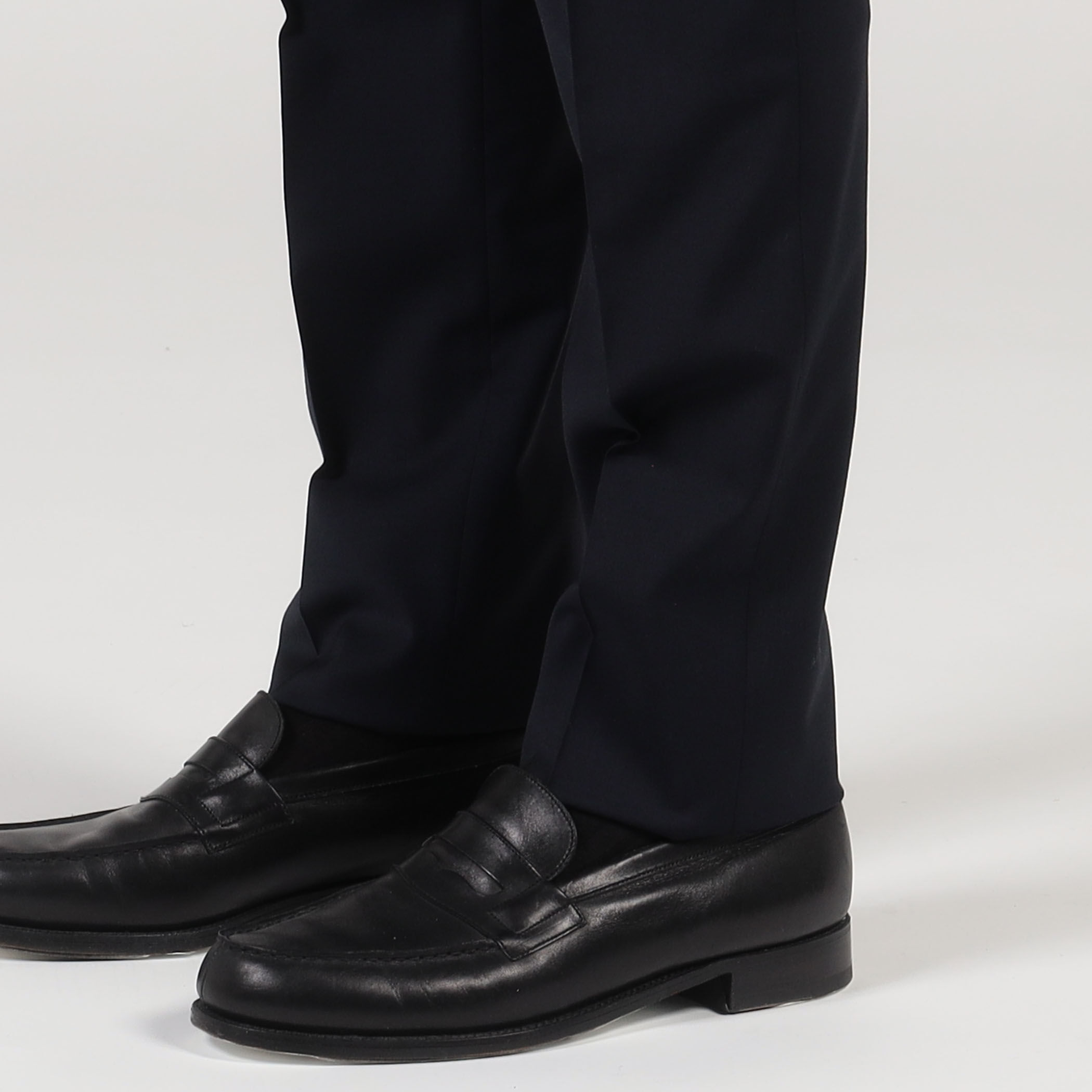 PT TORINO GENTLEMAN FIT 1プリーツスリムスラックス
