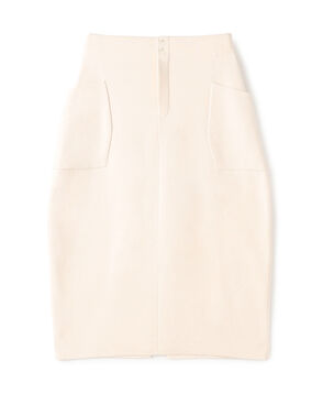 ■ミラノリブ コクーンミディスカート