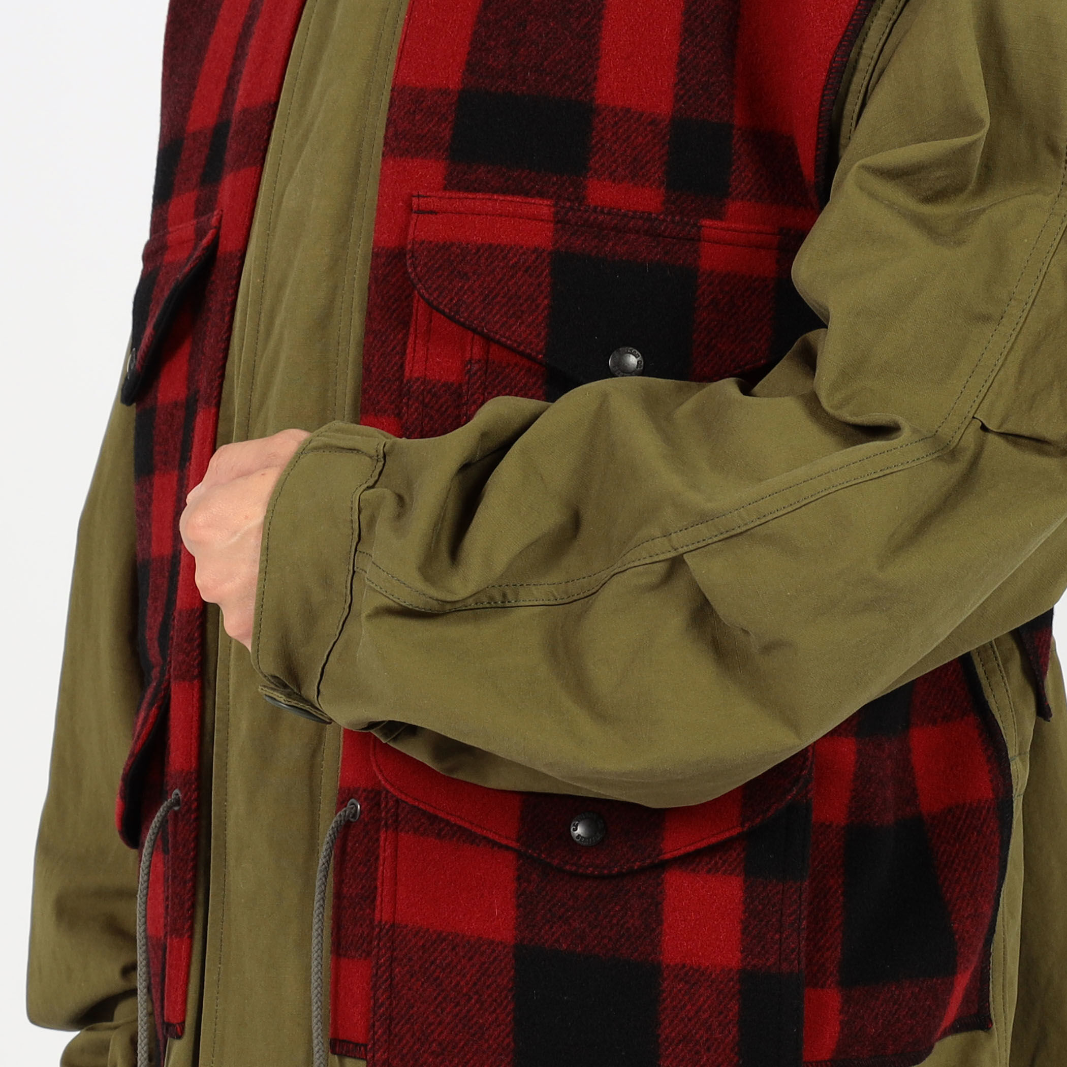 JUNYA WATANABE MAN × FILSON パッチワークコート