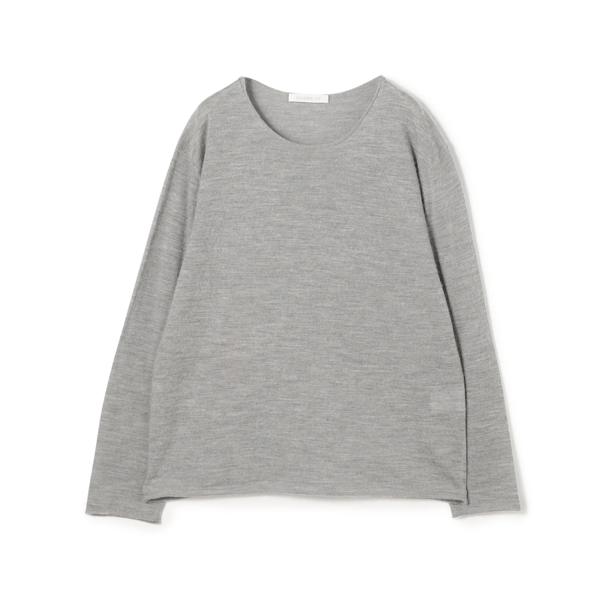 カシミヤシルク クルーネックプルオーバー｜トゥモローランド 公式通販