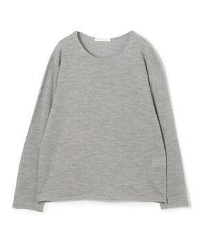 カシミヤシルク クルーネックプルオーバー