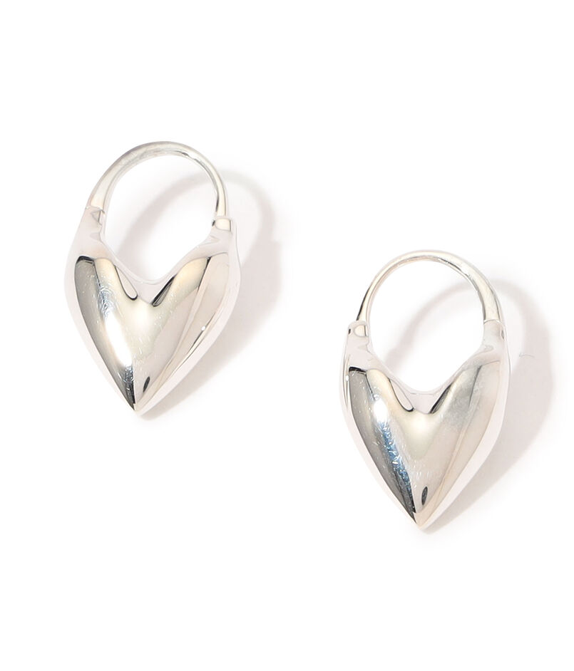 Otiumberg. Roscida Heart フープピアス