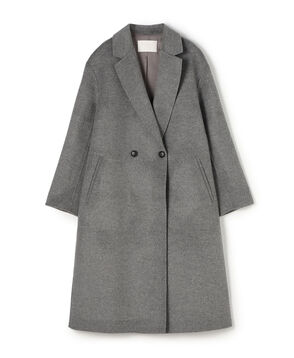 ウールカシミヤリバー チェスターコート