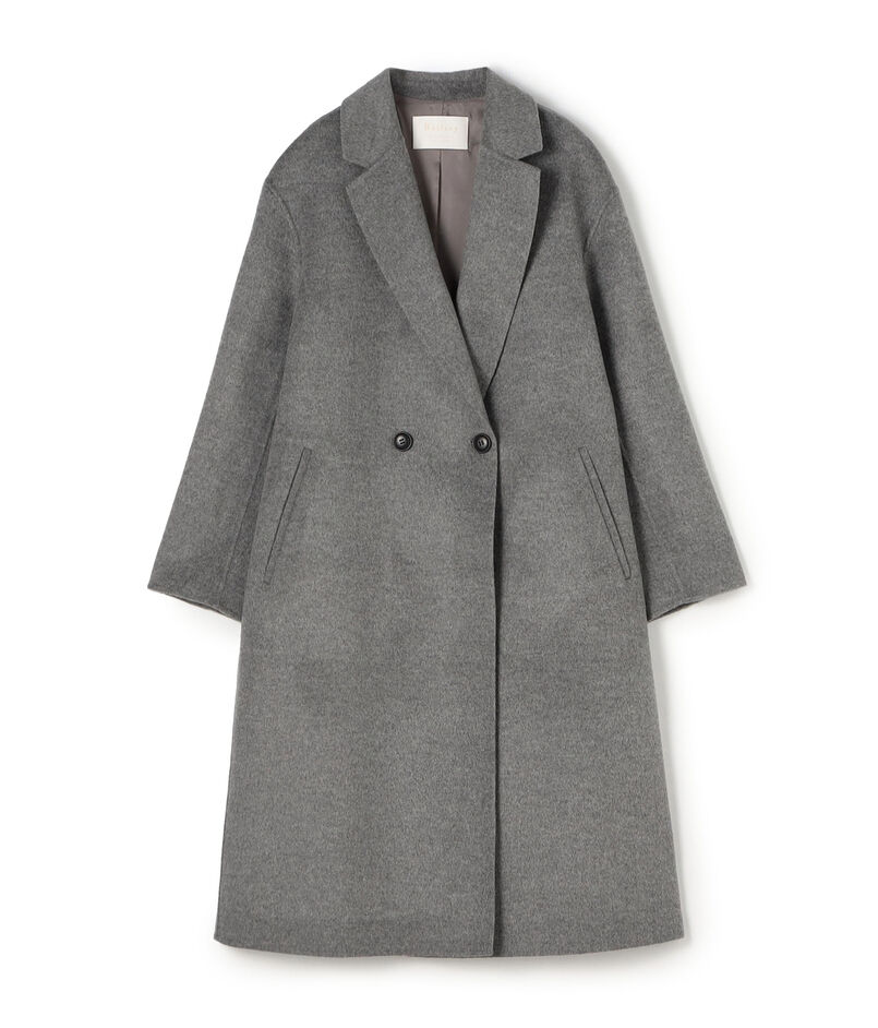 ウールカシミヤリバー チェスターコート