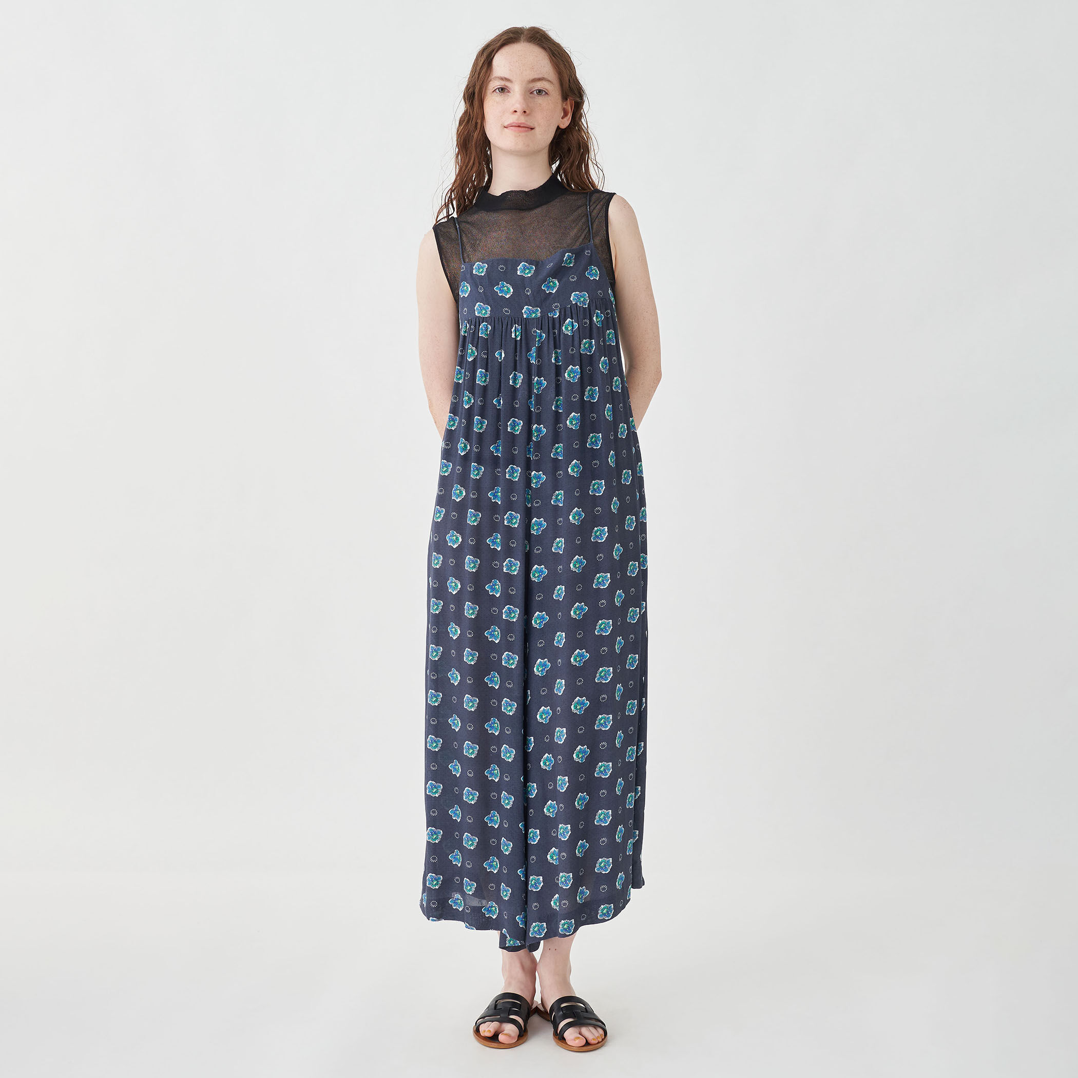 レーヨンシャンタンプリント コンビネゾン｜トゥモローランド 公式通販