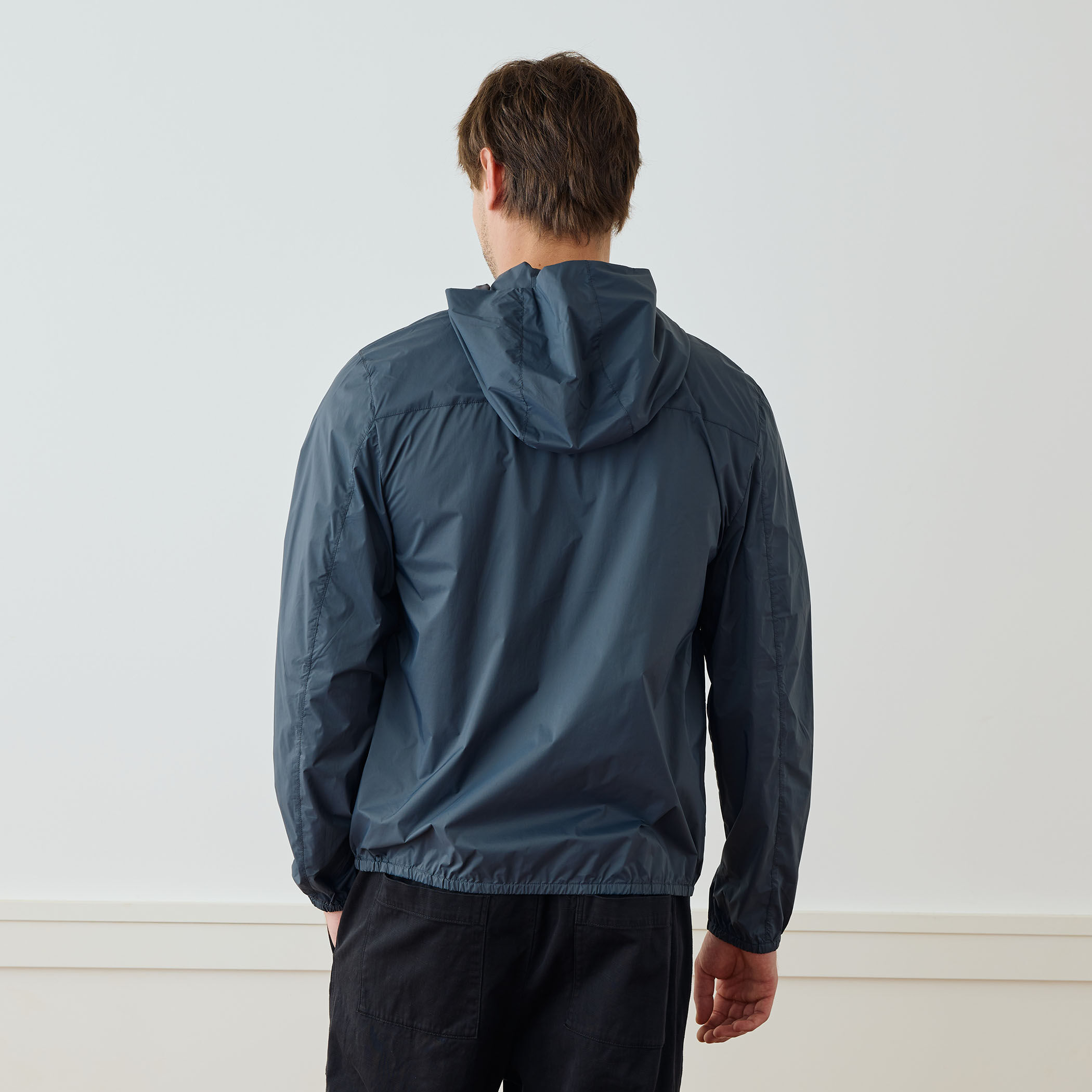 ライトウェイトナイロン フーデッドブルゾン MWRN2108