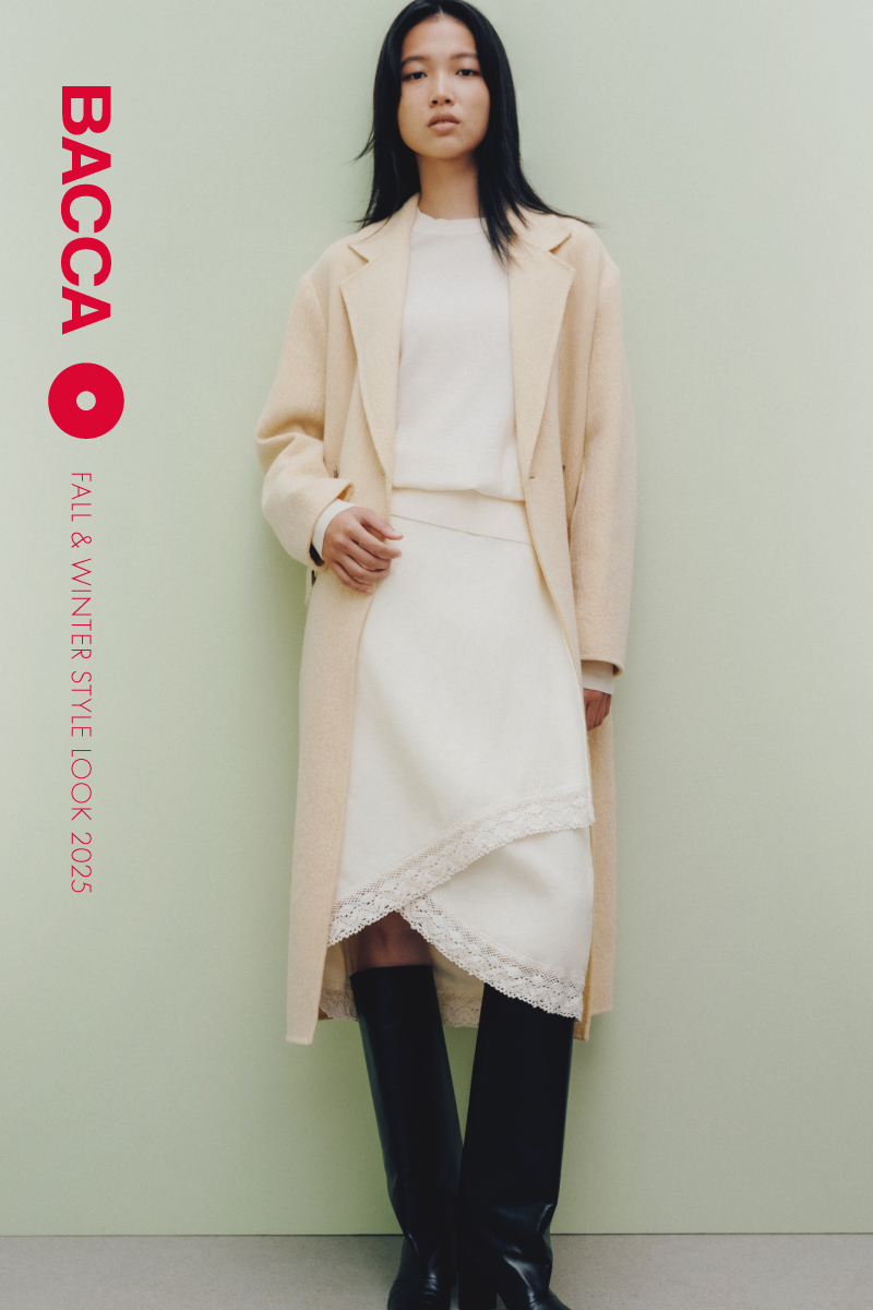 トゥモローランド　ブラウン コート ウールナイロン ステンカラーコート｜トゥモローランド 公式通販