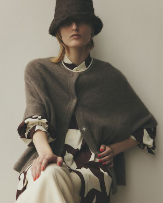 2017aw今季新品トゥモローランドballseyウール混タックパンツ32グレー 