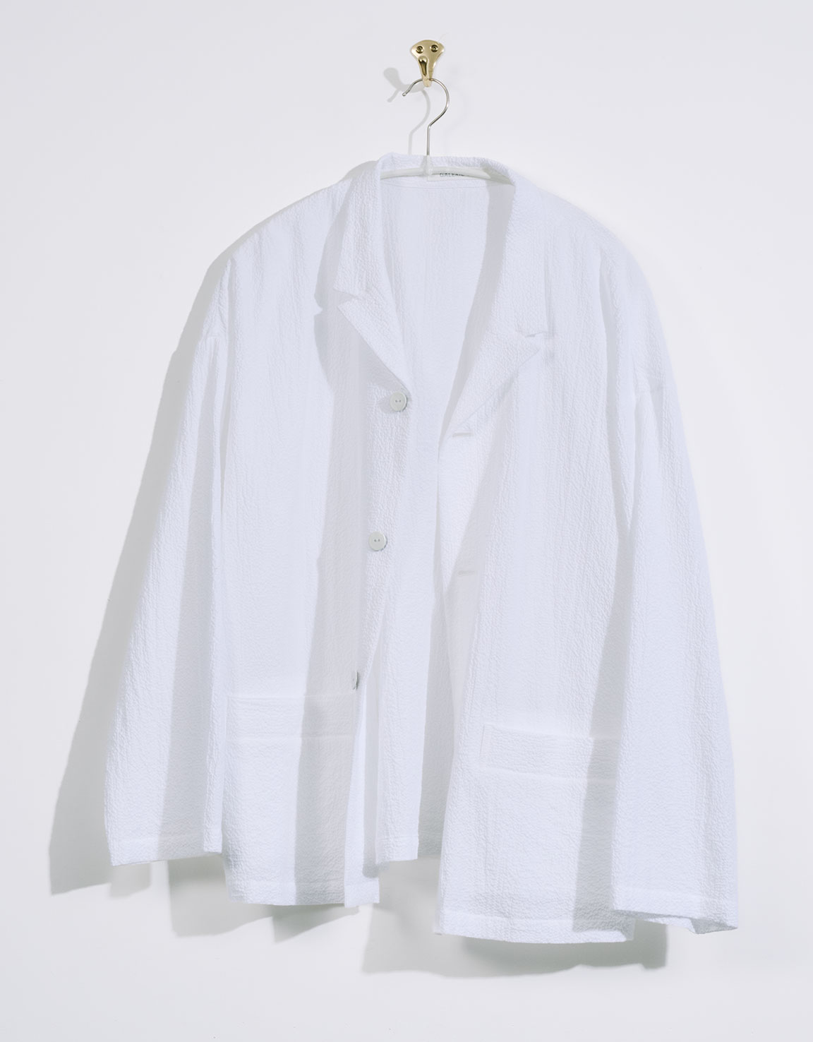 美品　ギャルリーヴィー　バンドカラーシャツ　水色　2024 トゥモローランド ギャルリー・ヴィー グランフロント大阪店にて、開業10周年を