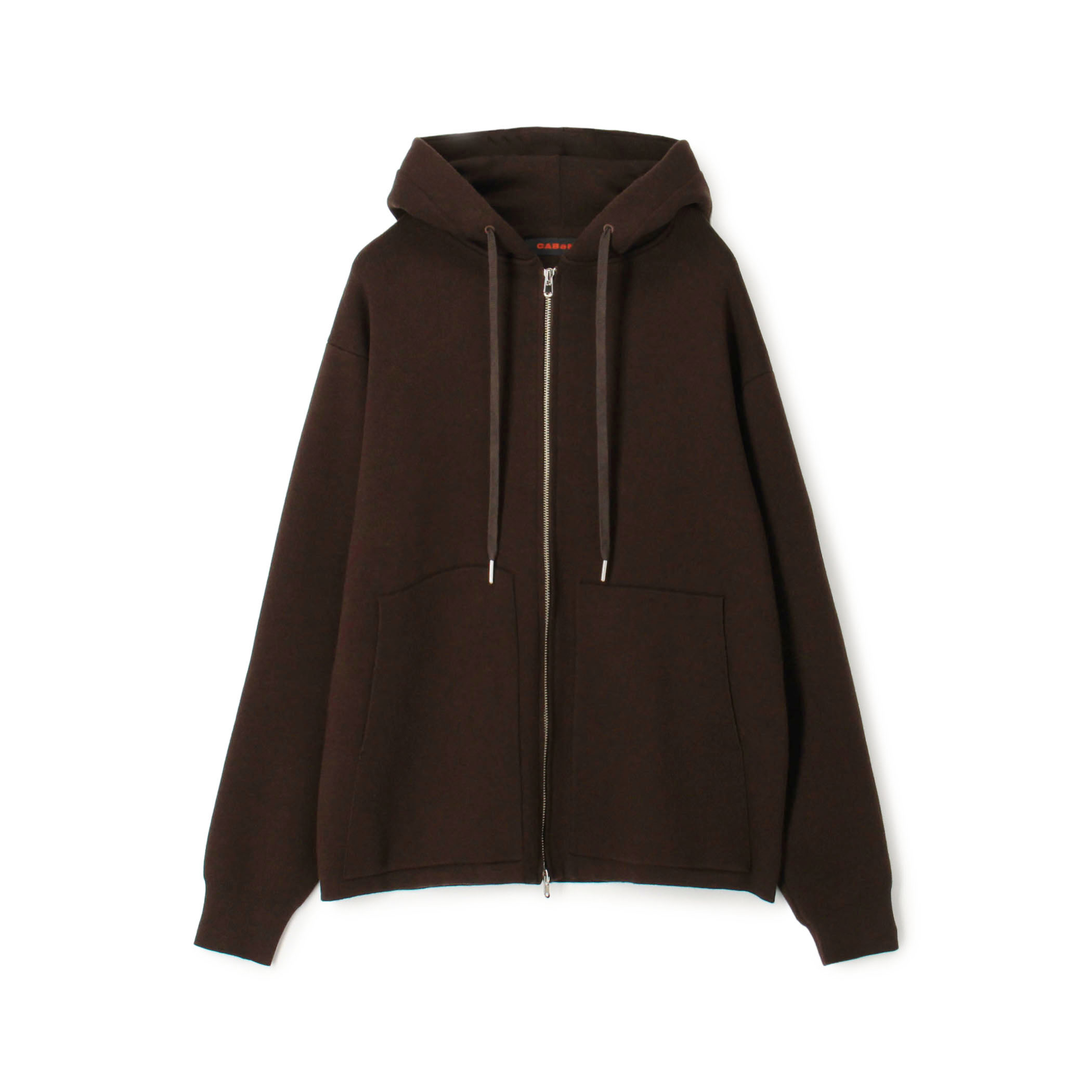 CABaN コットンカシミヤ ジップパーカ