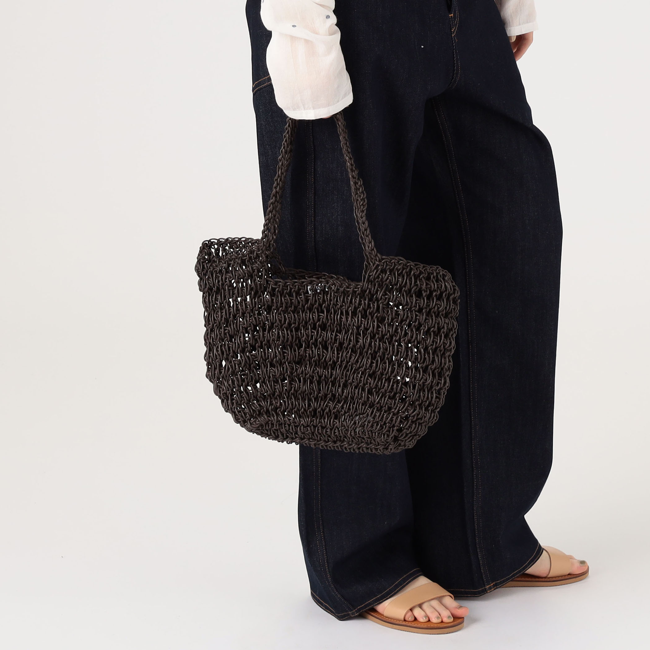 MANY RHIZOMES WAXED CITY BASKET｜トゥモローランド 公式サイト