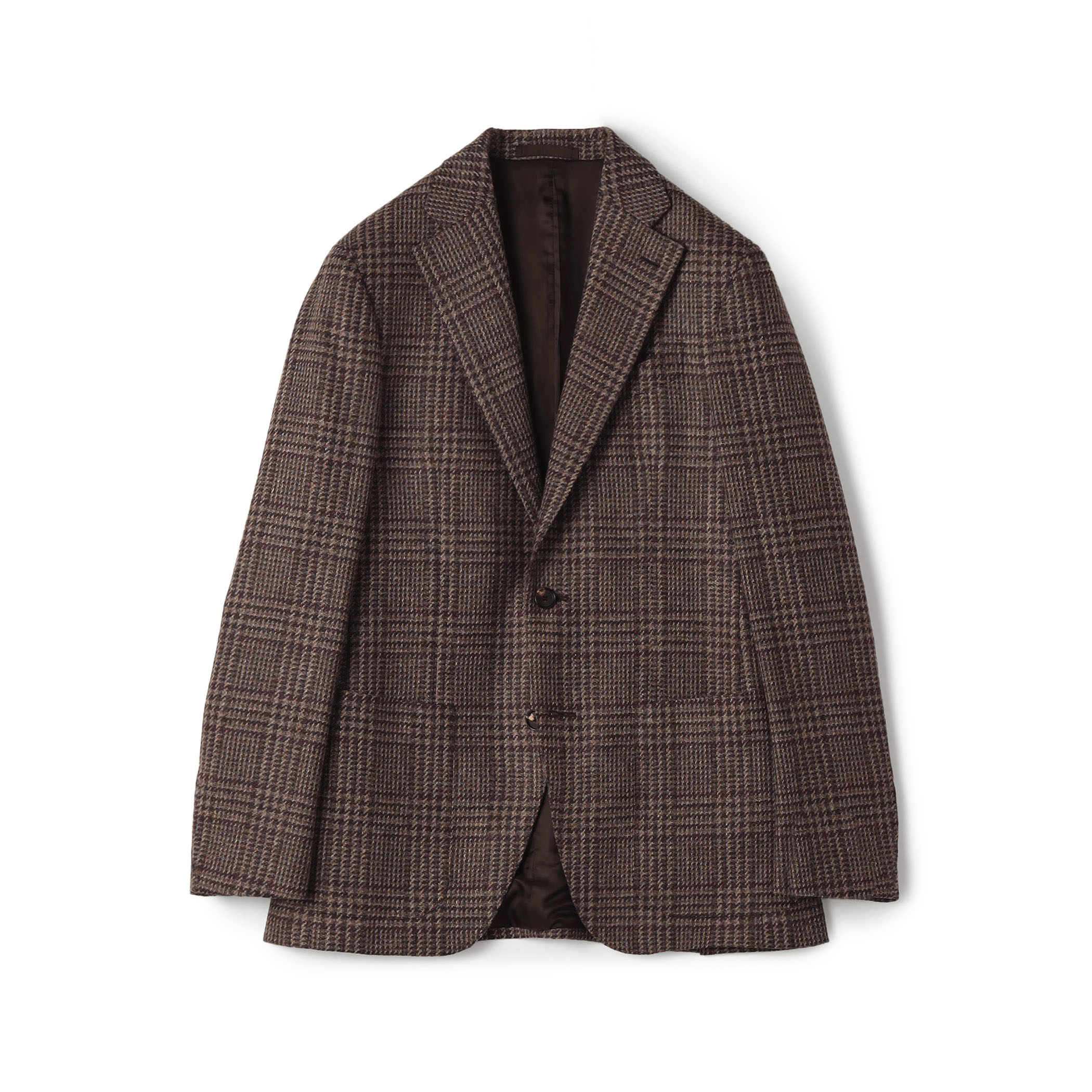 CARUSO BOHEME ウール シングルブレステッド2Bジャケット