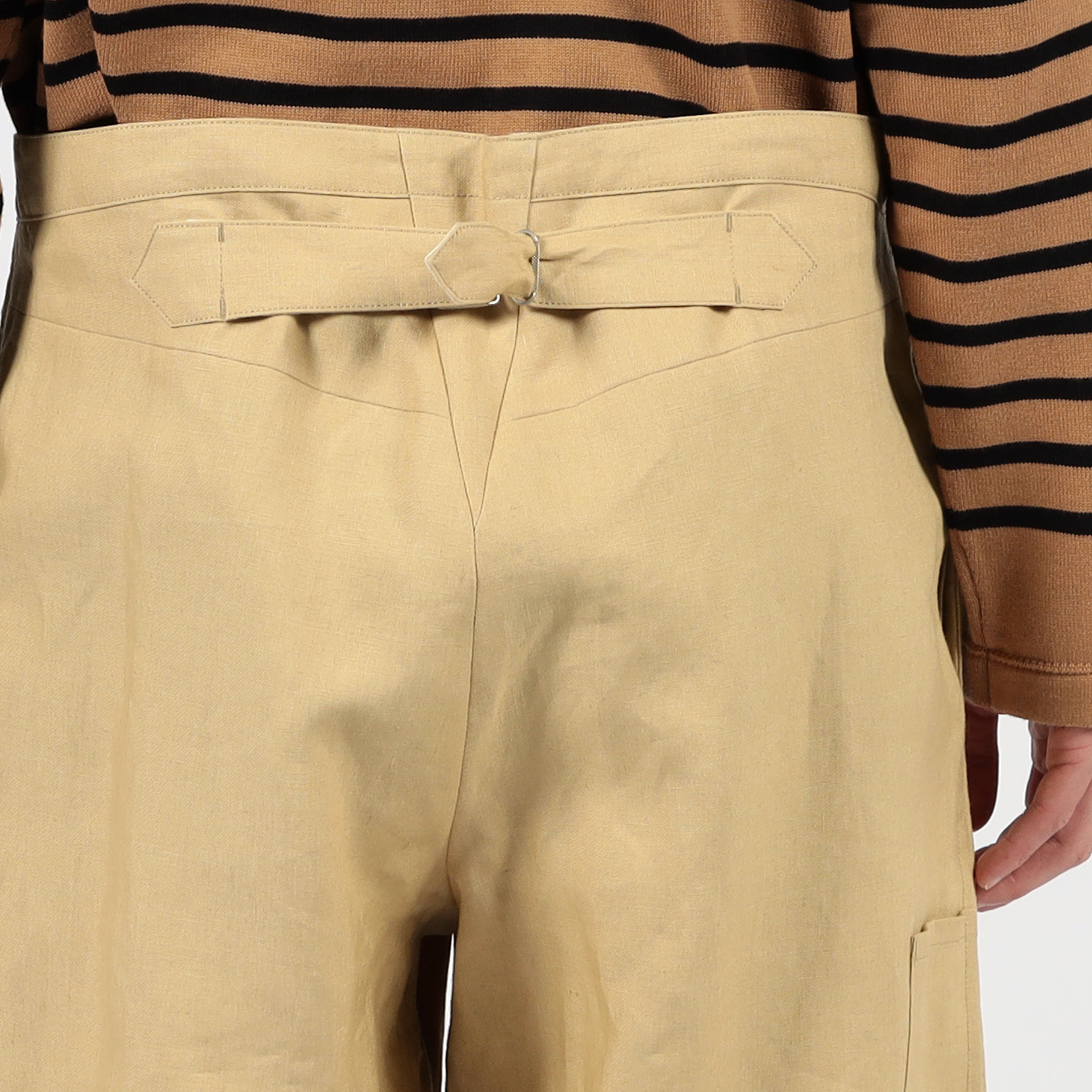 MAATEE&SONS FRENCH WORK PANTS LINEN CAMBUS リネンパンツ