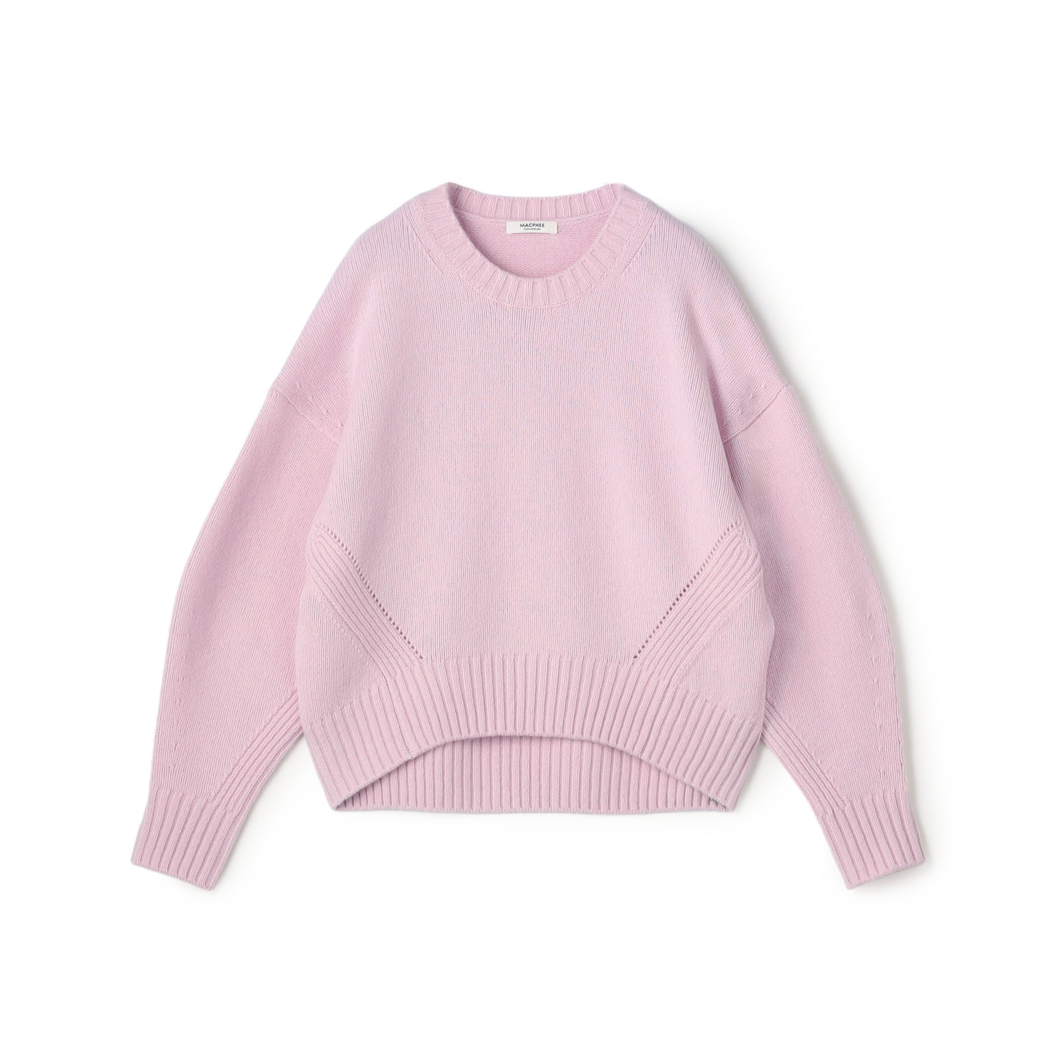 【WEB先行予約】ラムカシミヤ クルーネックプルオーバー