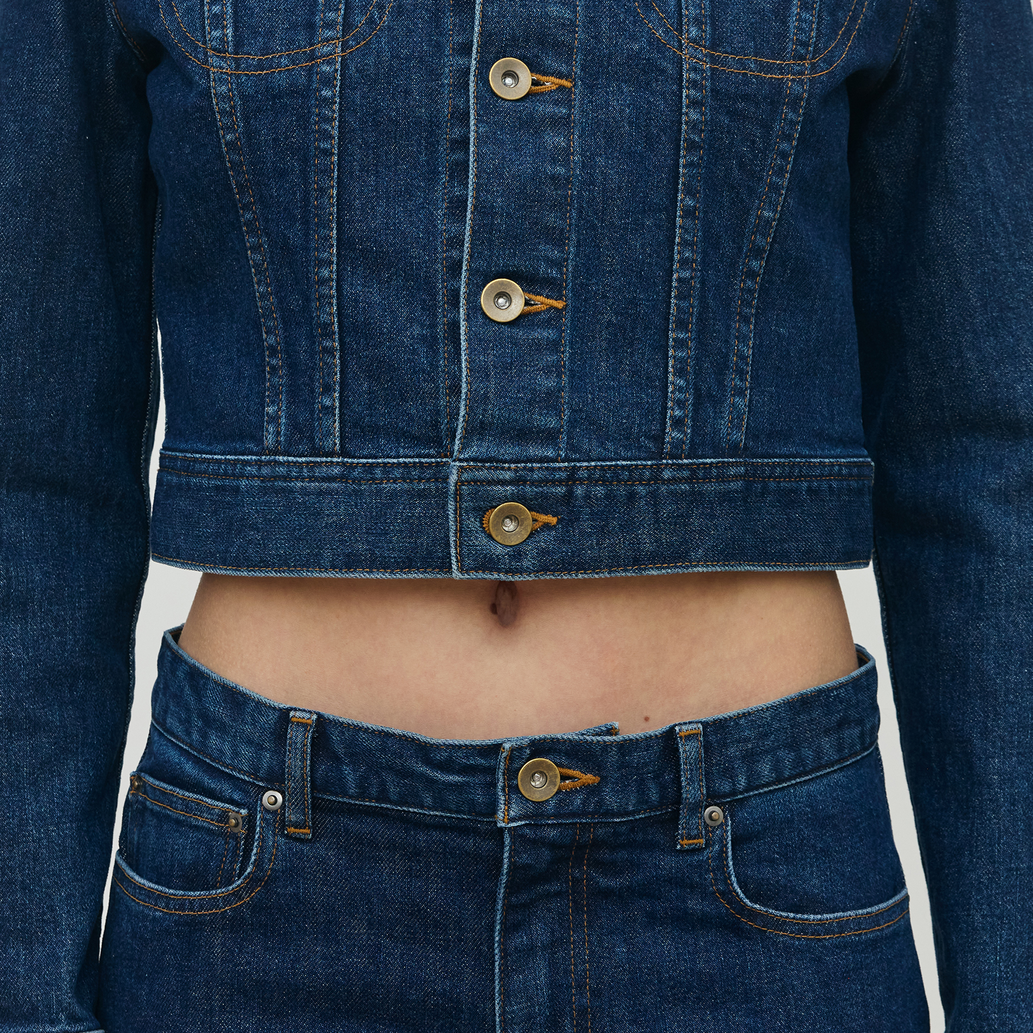 コンパクトストレッチデニム ジャケット｜トゥモローランド 公式通販