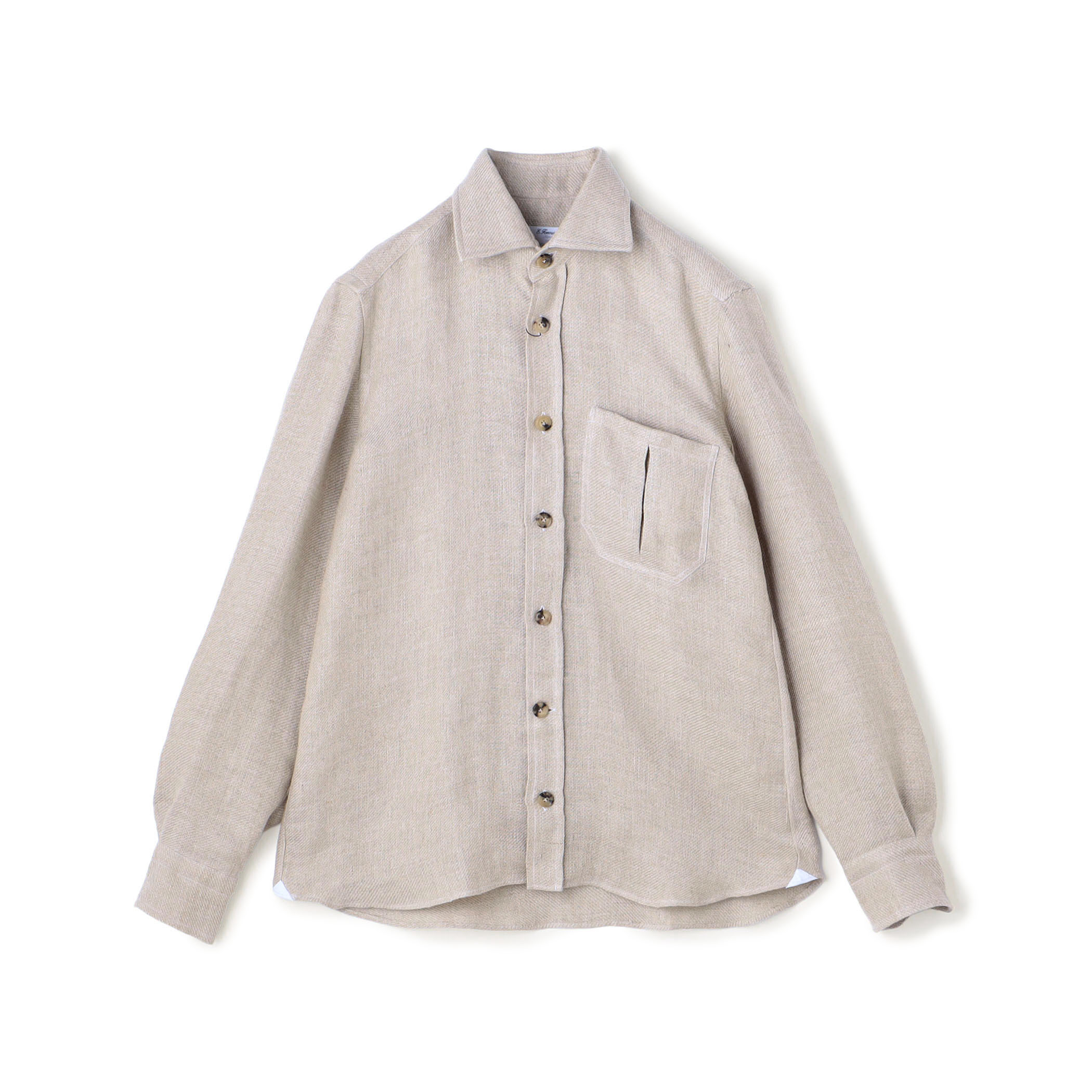 ERRICO FORMICOLA GIANNI リネン シャツブルゾン｜トゥモローランド