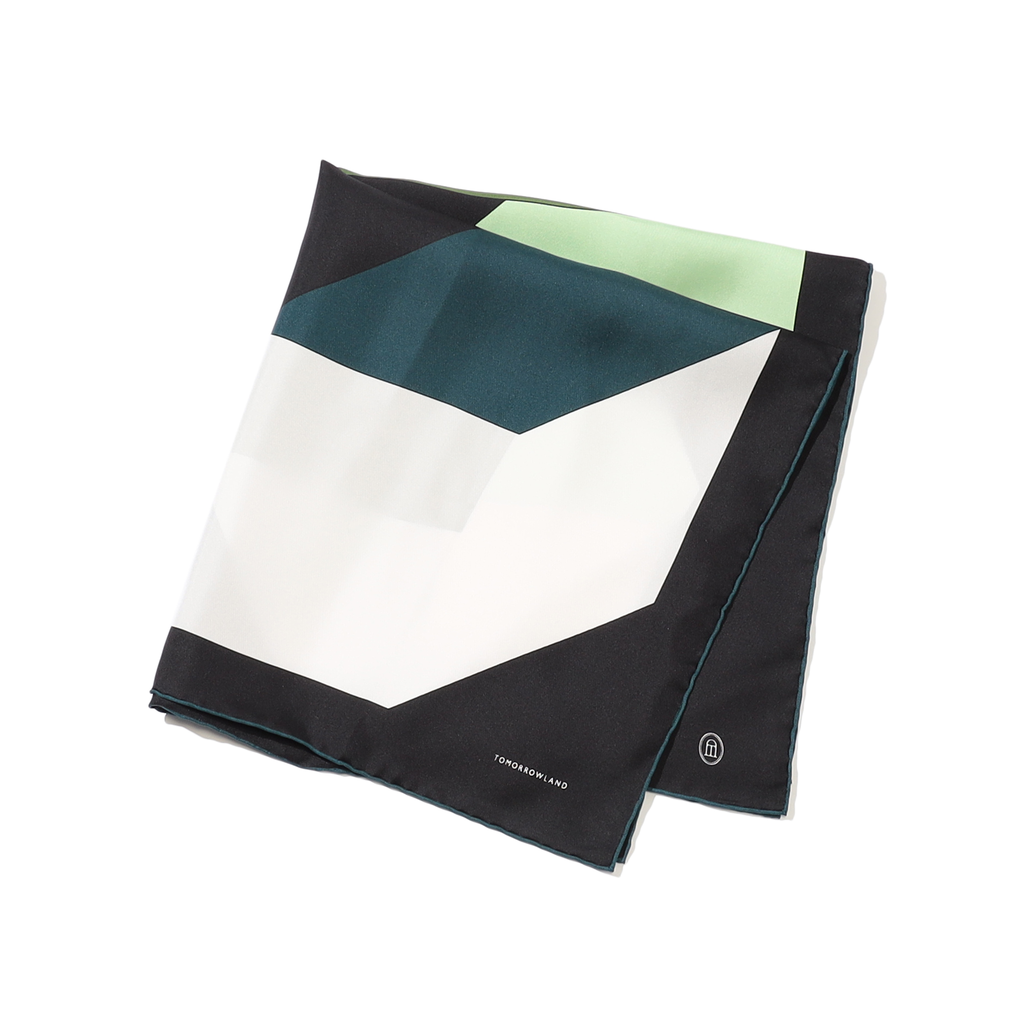 Atelier TOMORROWLAND CUBE シルクスカーフ