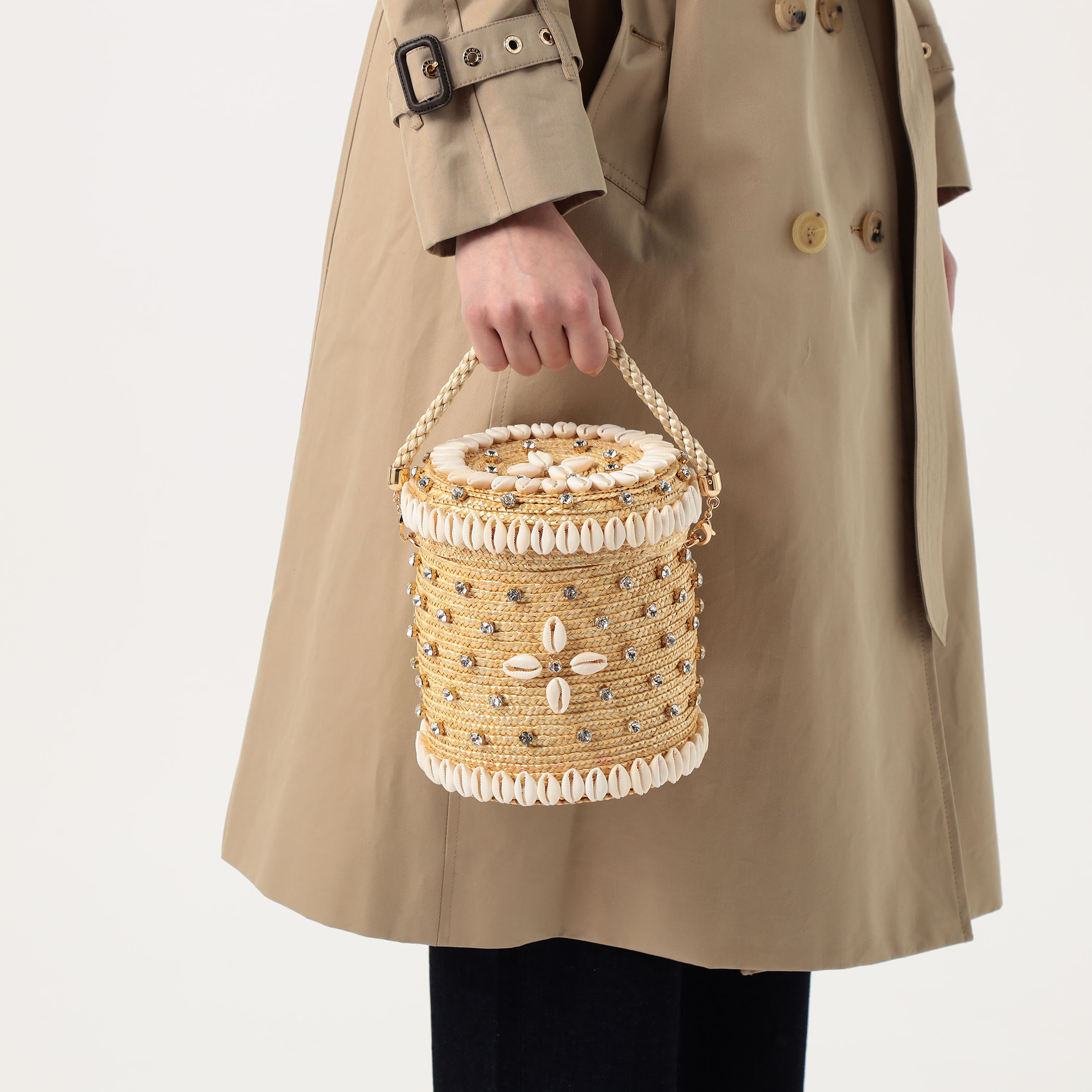バッグ Le Nine FLOWER CYLINDER Basket Le Nine FLOWER CYLINDER バスケット｜トゥモローランド 公式通販