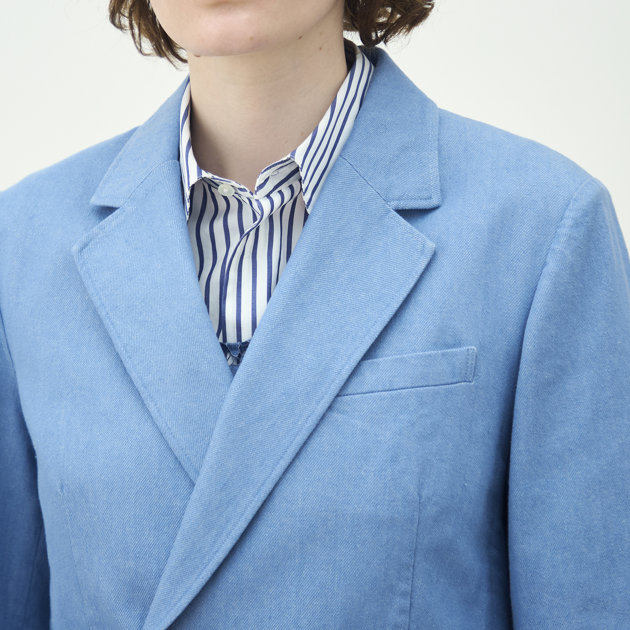 リアクティブデニム ダブルブレストジャケット｜トゥモローランド 公式通販