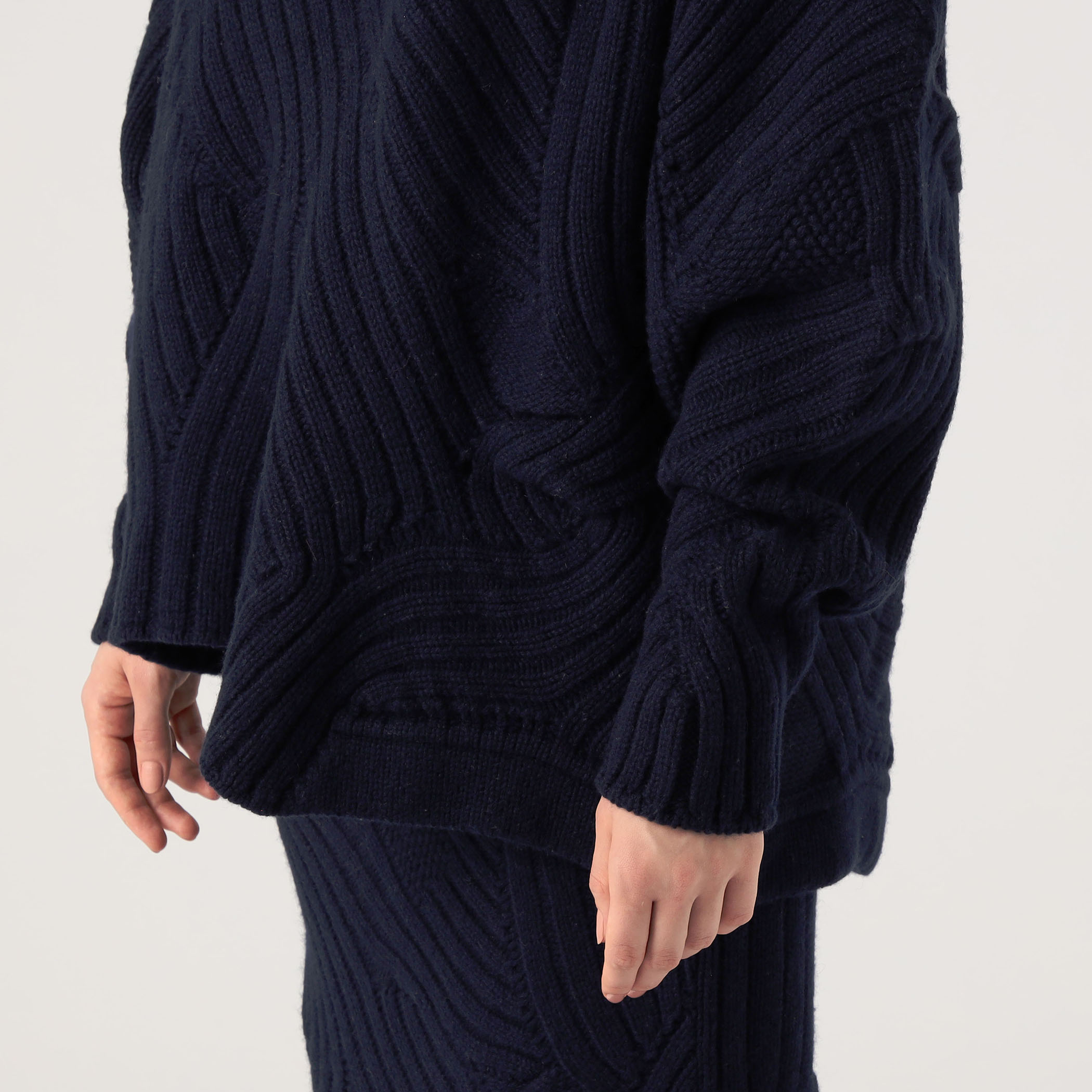 Mame Kurogouchi Basket Motif Knitted Pullover｜トゥモローランド 公式通販