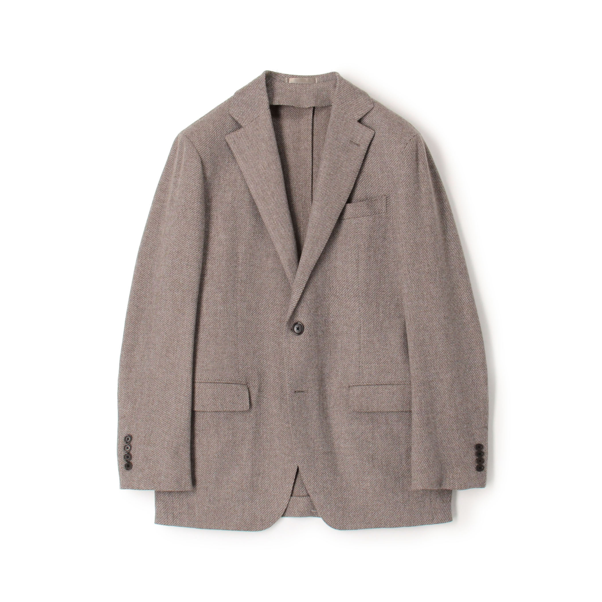 ウールカシミヤ シングルブレステッド 2Bジャケット ZEGNA TROFEO CASHMERE