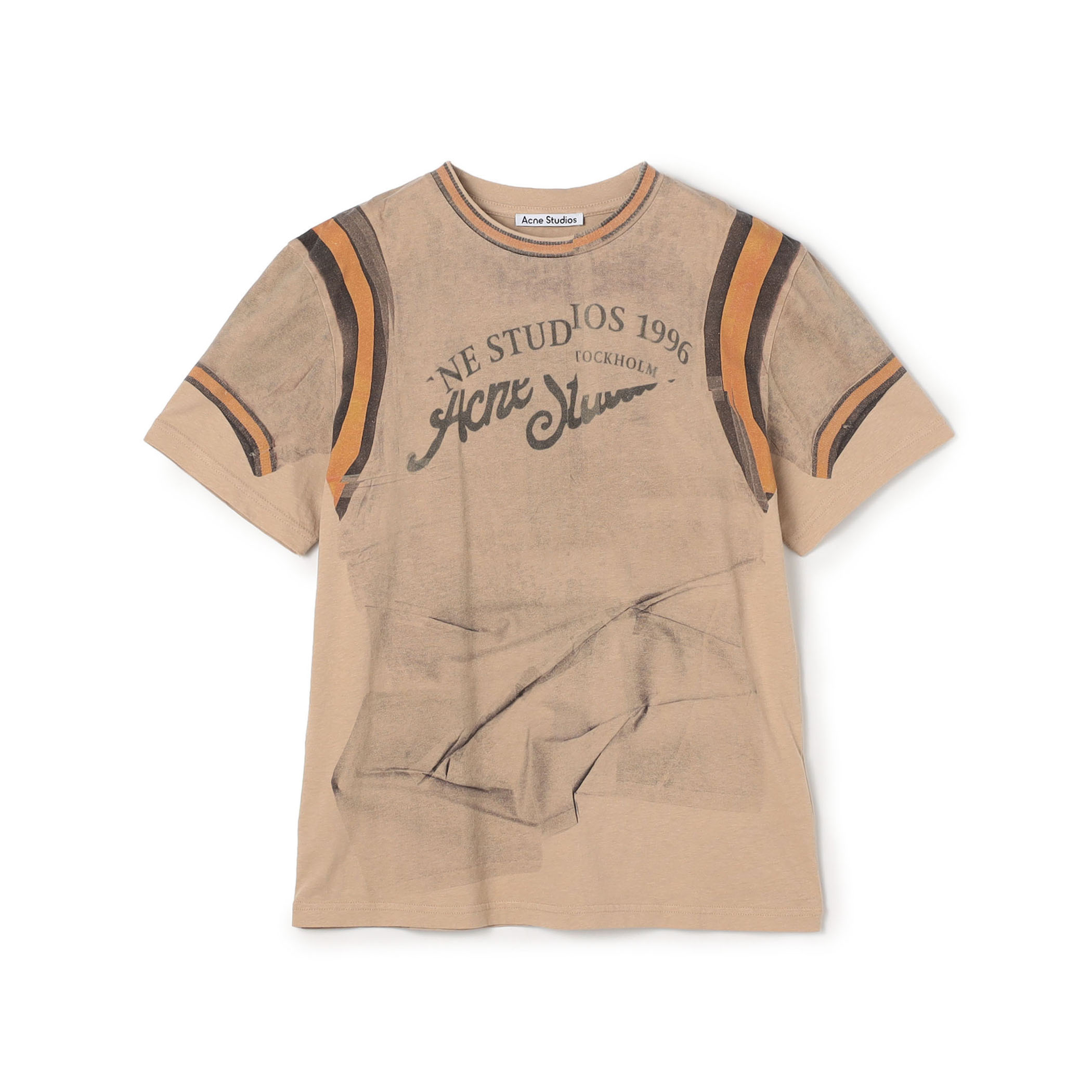 Acne Studios トロンプルイユプリント グラフィックTシャツ