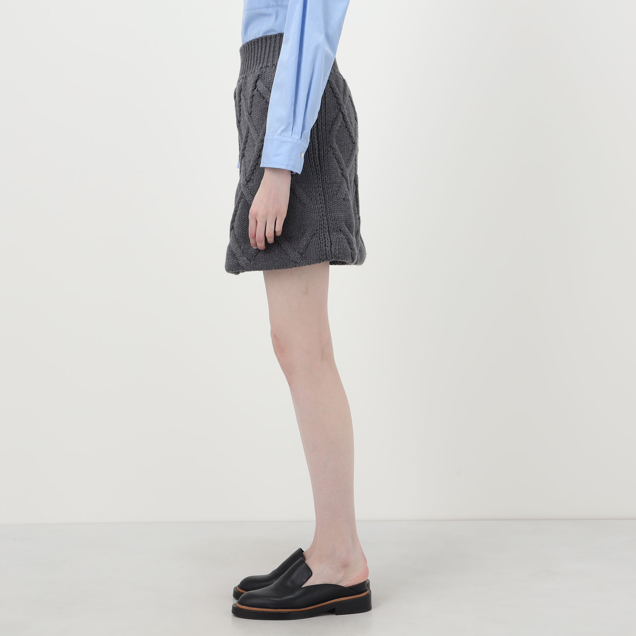 JIL SANDER MINI SKIRT ニット ミニスカート｜トゥモローランド 公式サイト