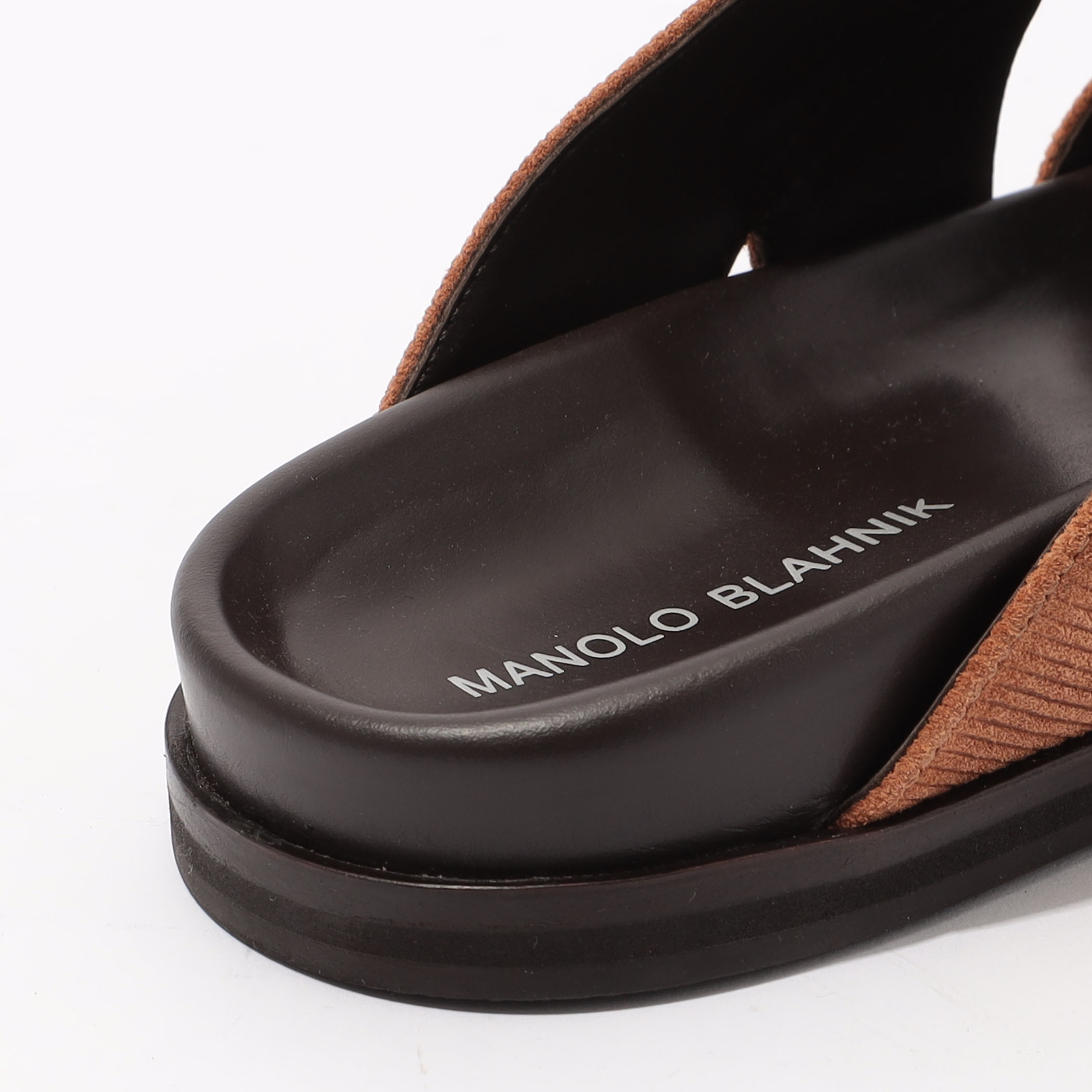 MANOLO BLAHNIK スウェードサンダル｜トゥモローランド 公式通販