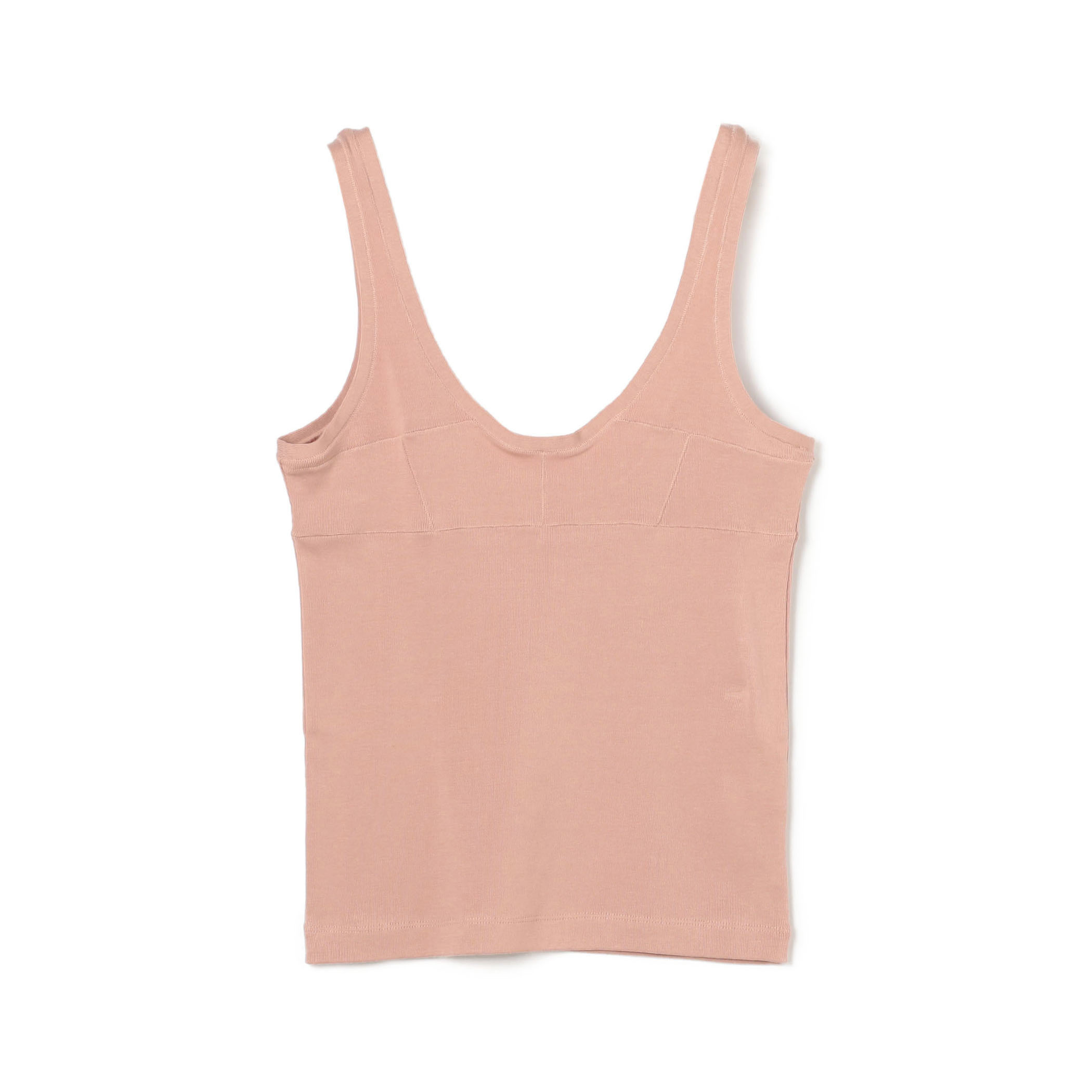 スーピマコットン フライスタンクトップ