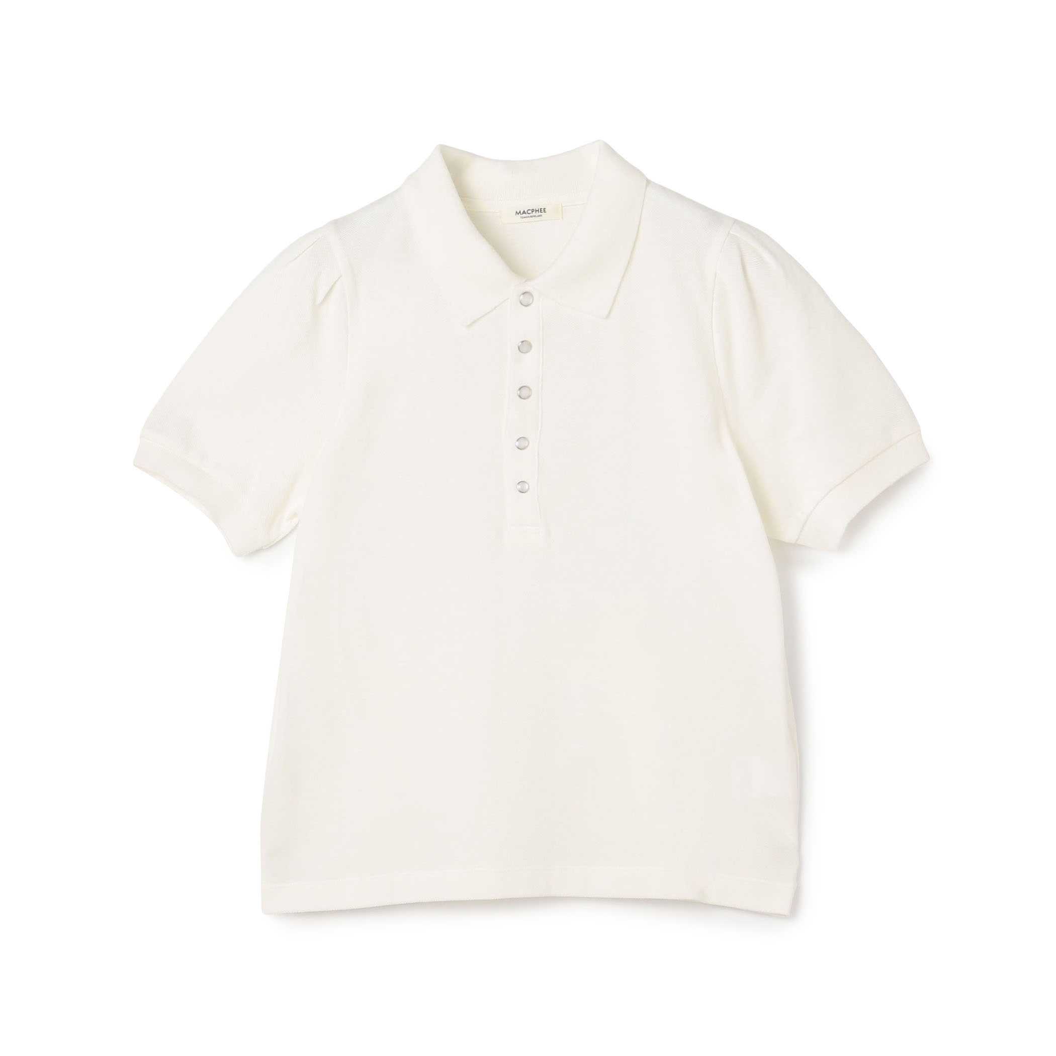 コットンカノコ ポロプルオーバー