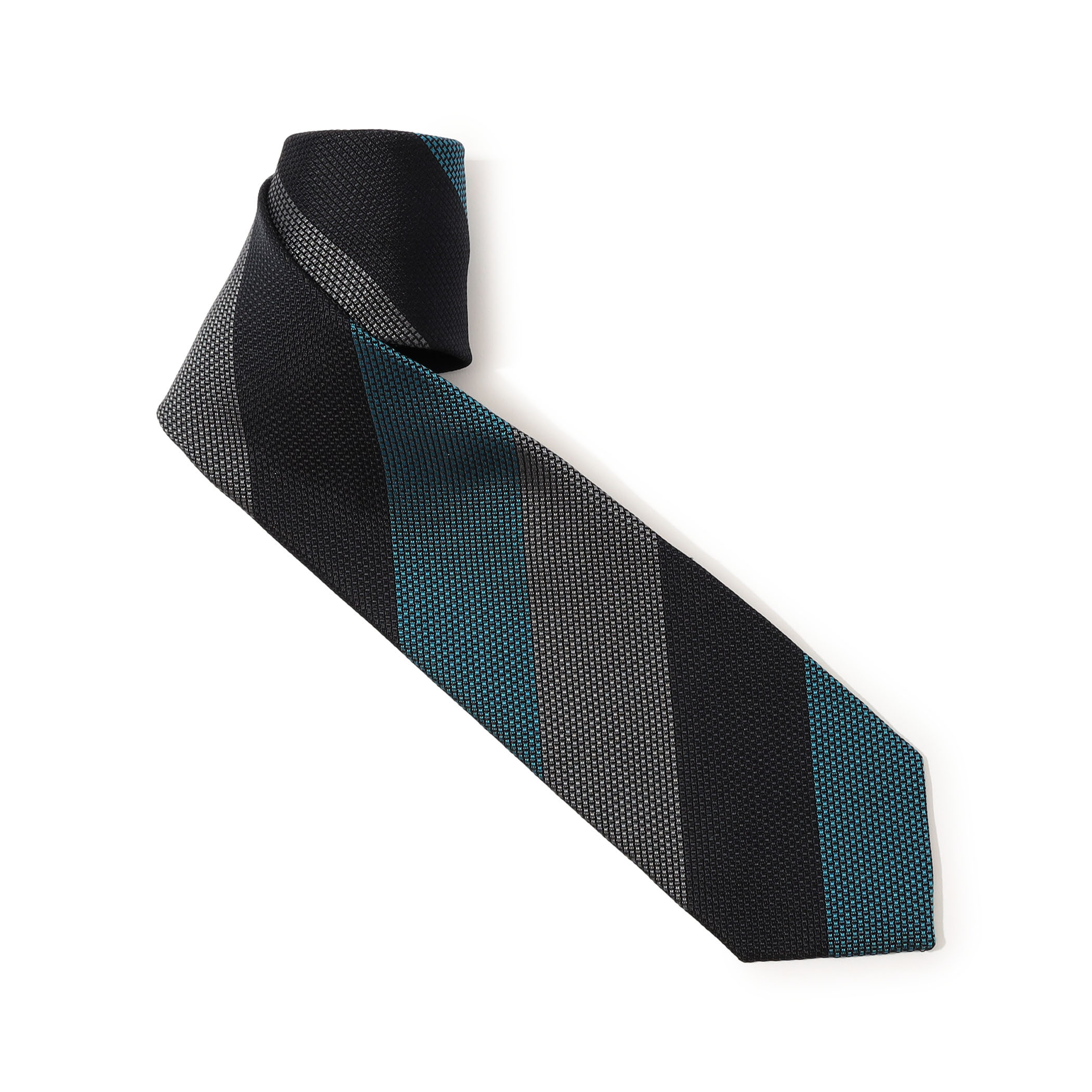 TOMORROWLAND シルクジャガード レジメンタルストライプネクタイ