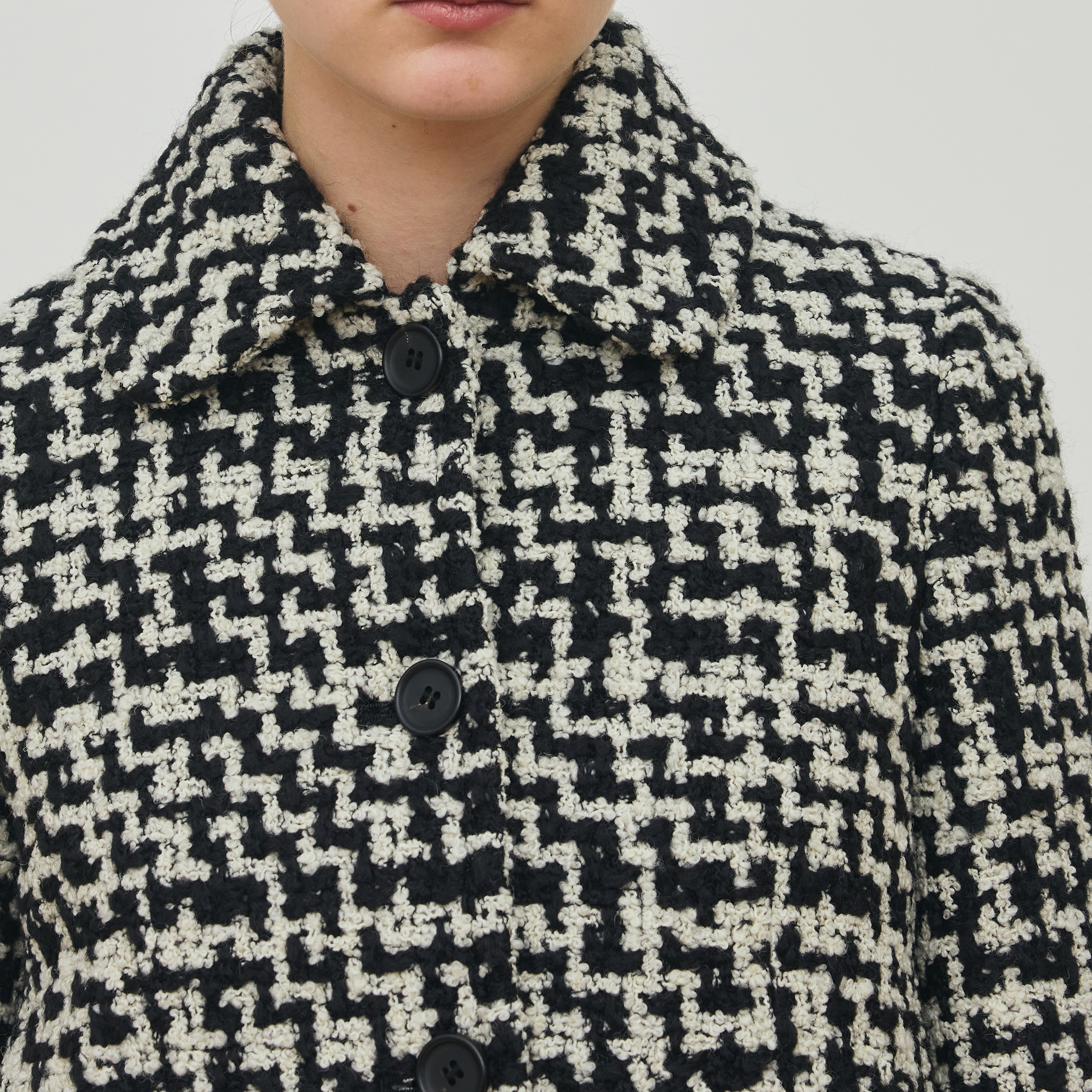 ビンテージブークレーツイード ショートジャケット｜トゥモローランド