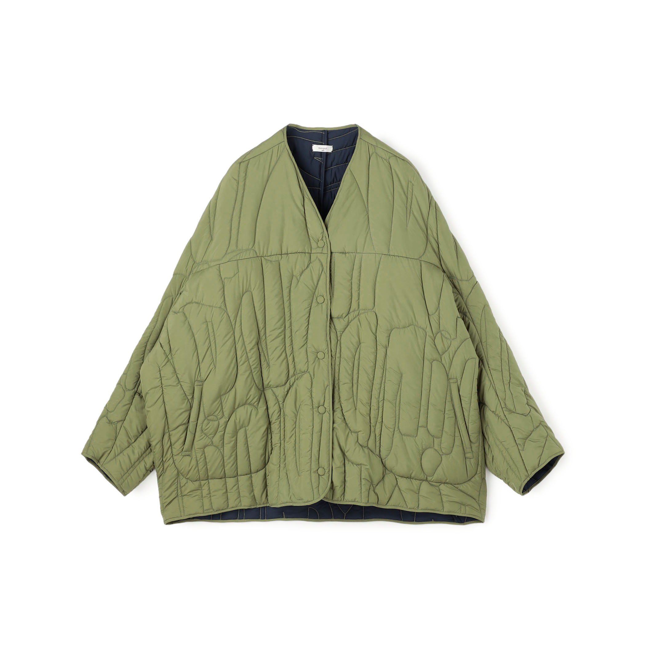 manipuri キルティングジャケット