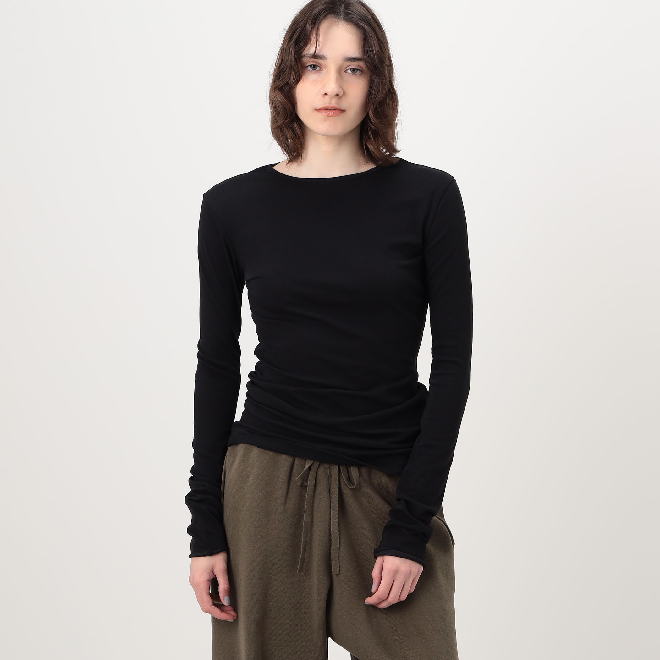 entire studios SHEER LONG SLEEVE シアーロングスリーブTシャツ