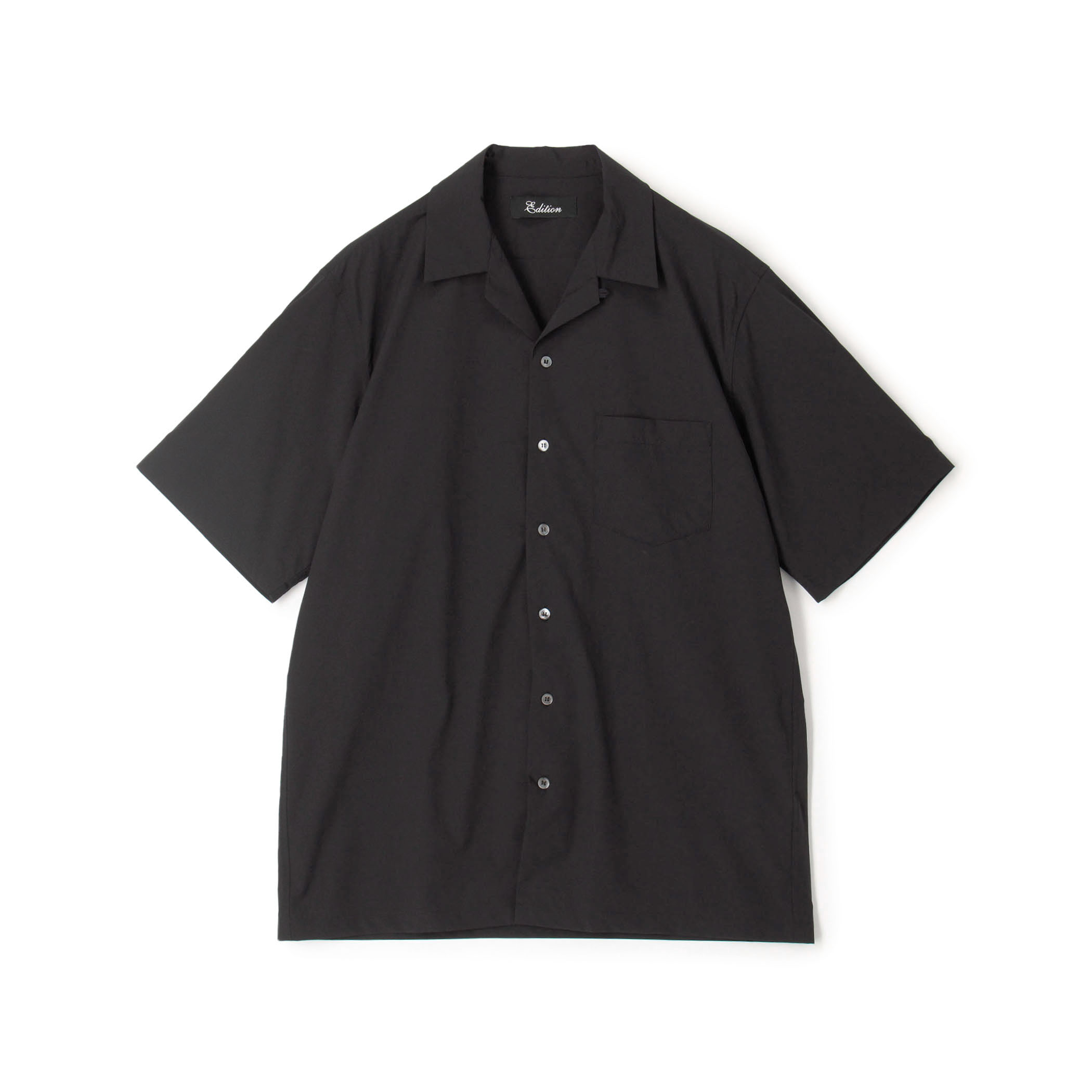 ナイロンポリウレタン オープンカラーシャツ｜トゥモローランド 公式通販