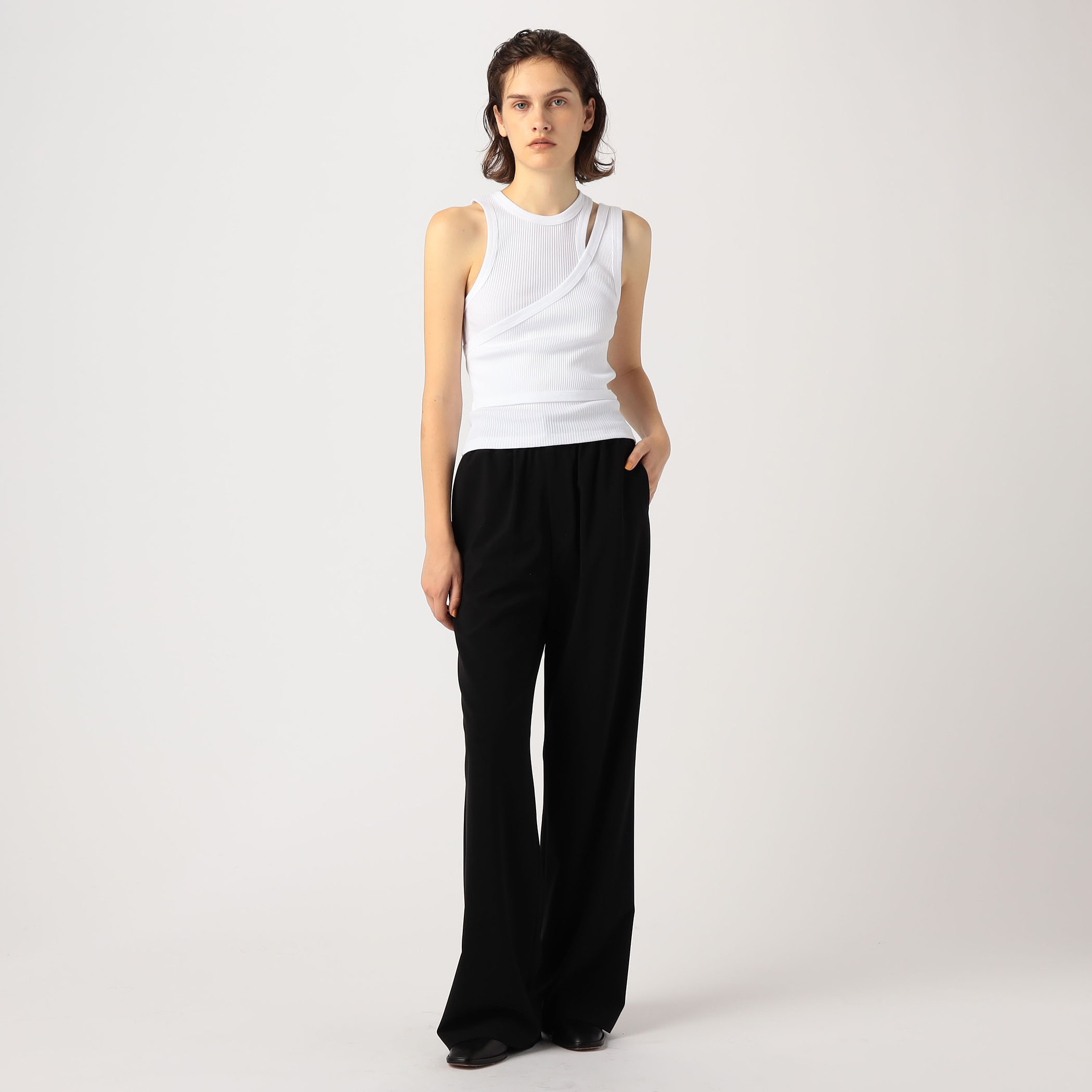 HYKE STRETCH WIDE PANTS｜トゥモローランド 公式通販