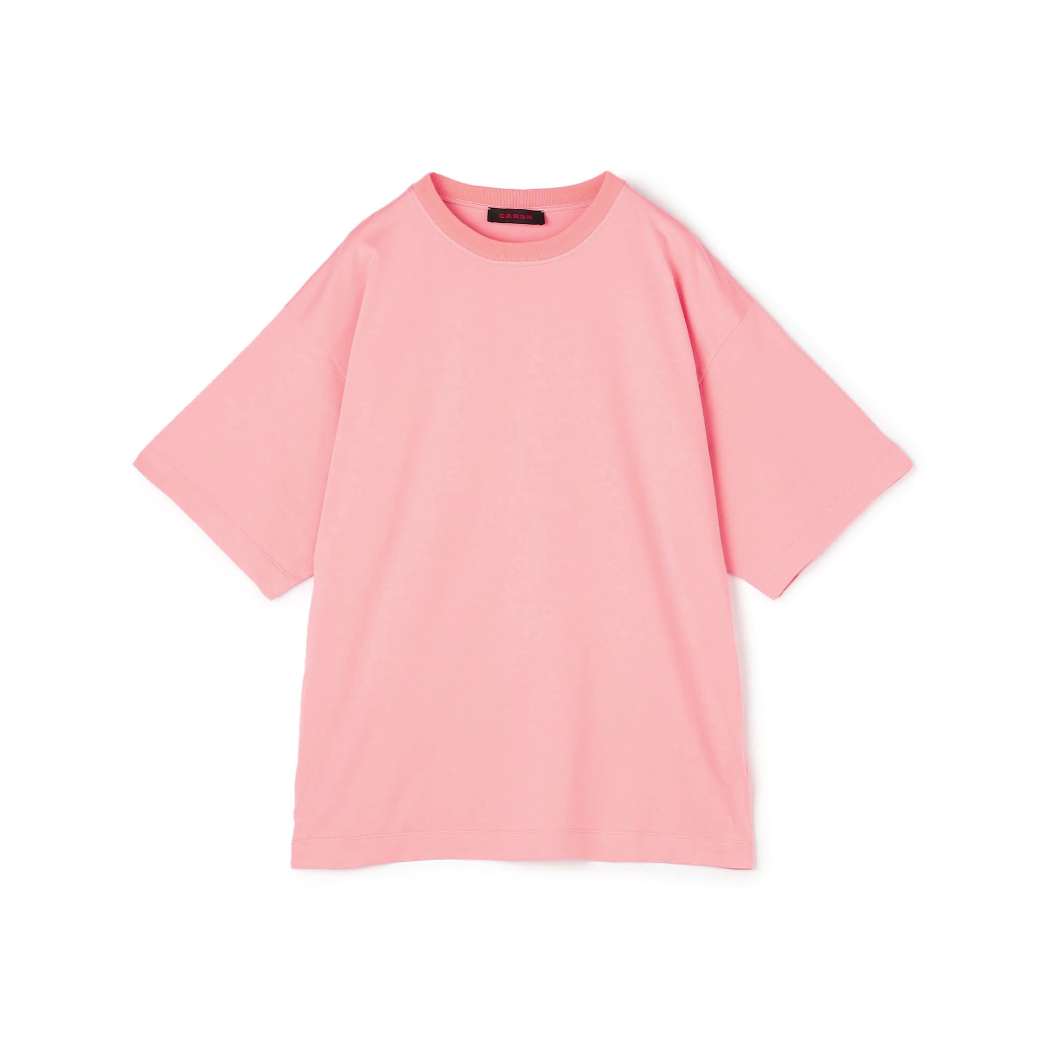 CABaN コットン ドロップショルダークルーネックプルオーバー