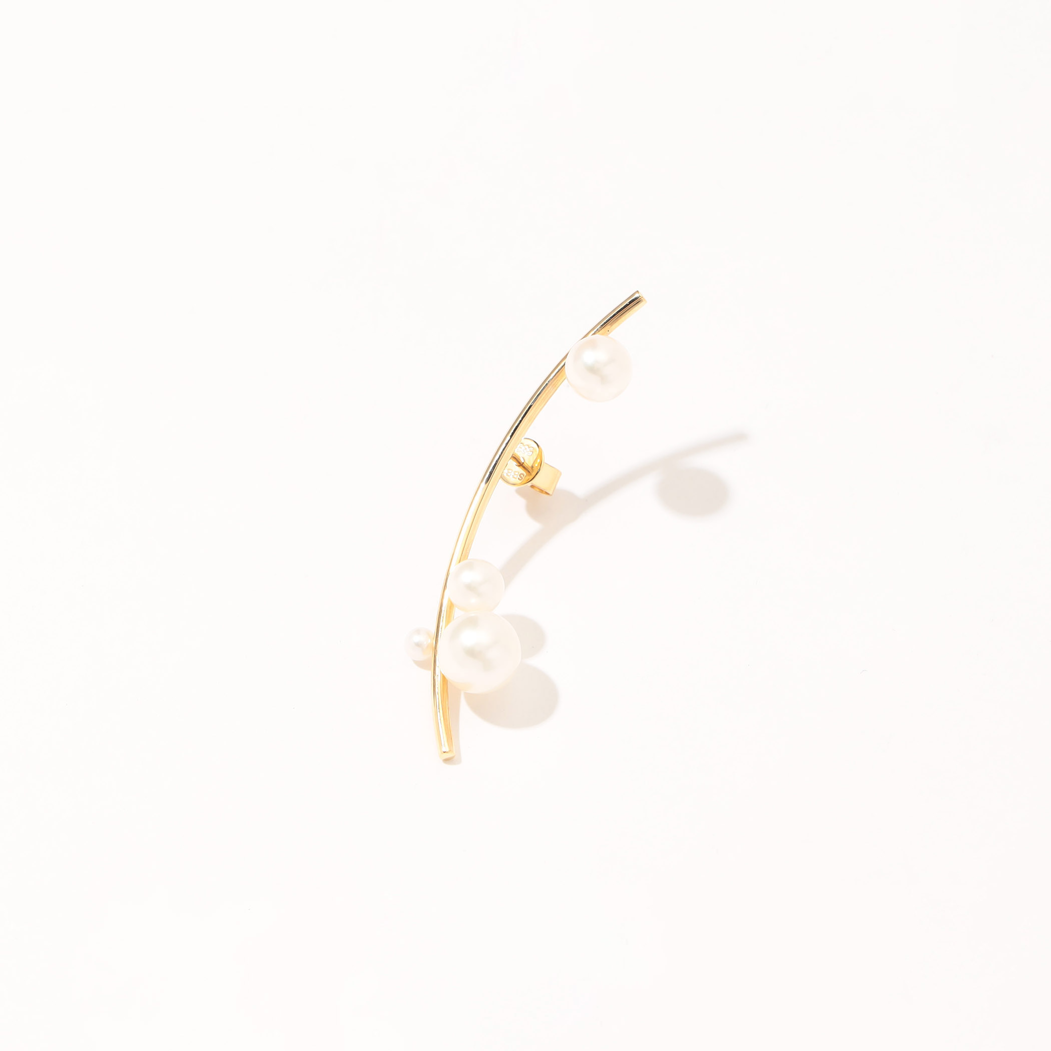 SOPHIE BILLE BRAHE Stellari Perle 片耳パールピアス