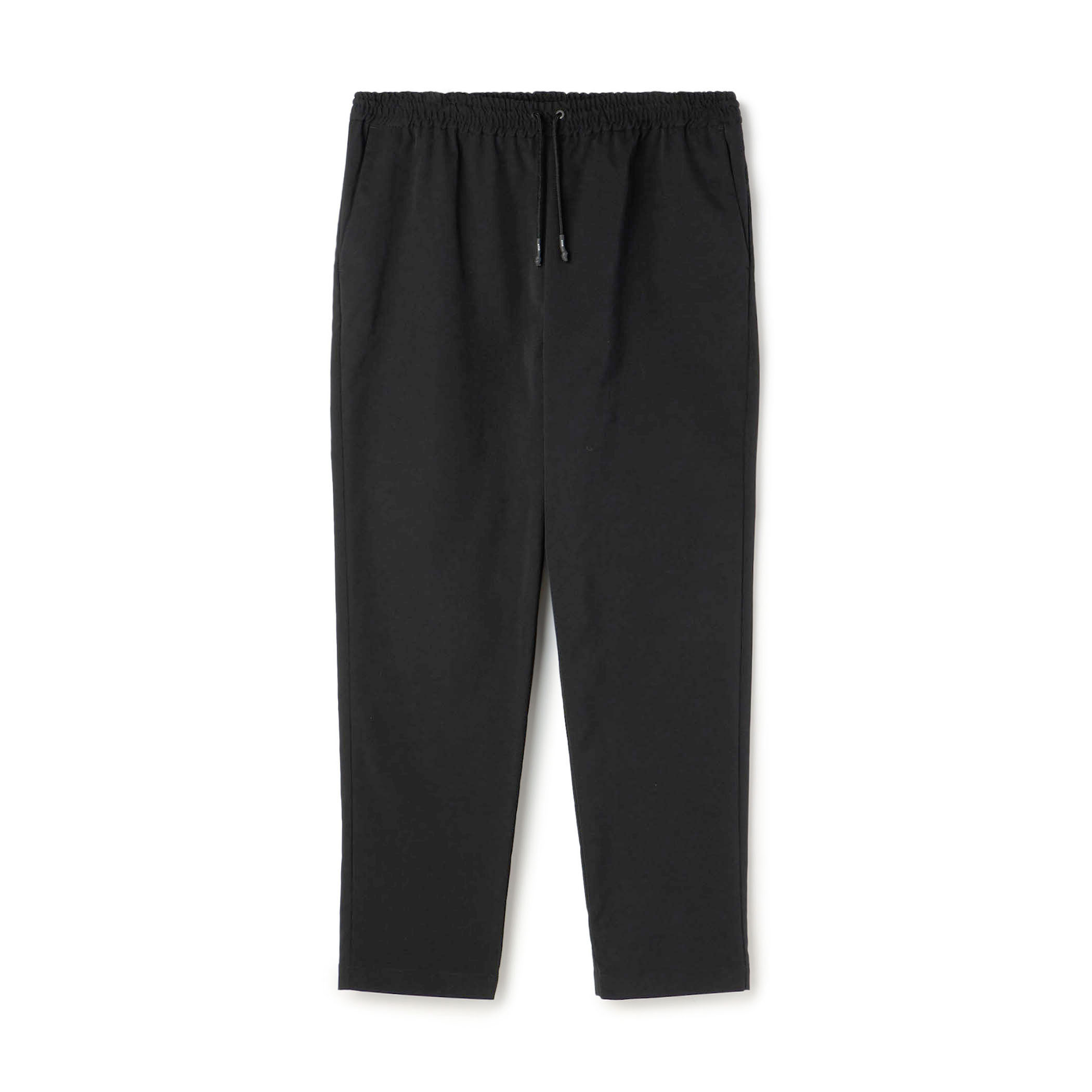 HYKE TASLAN TAPERED PANTS ポリエステル テーパードパンツ