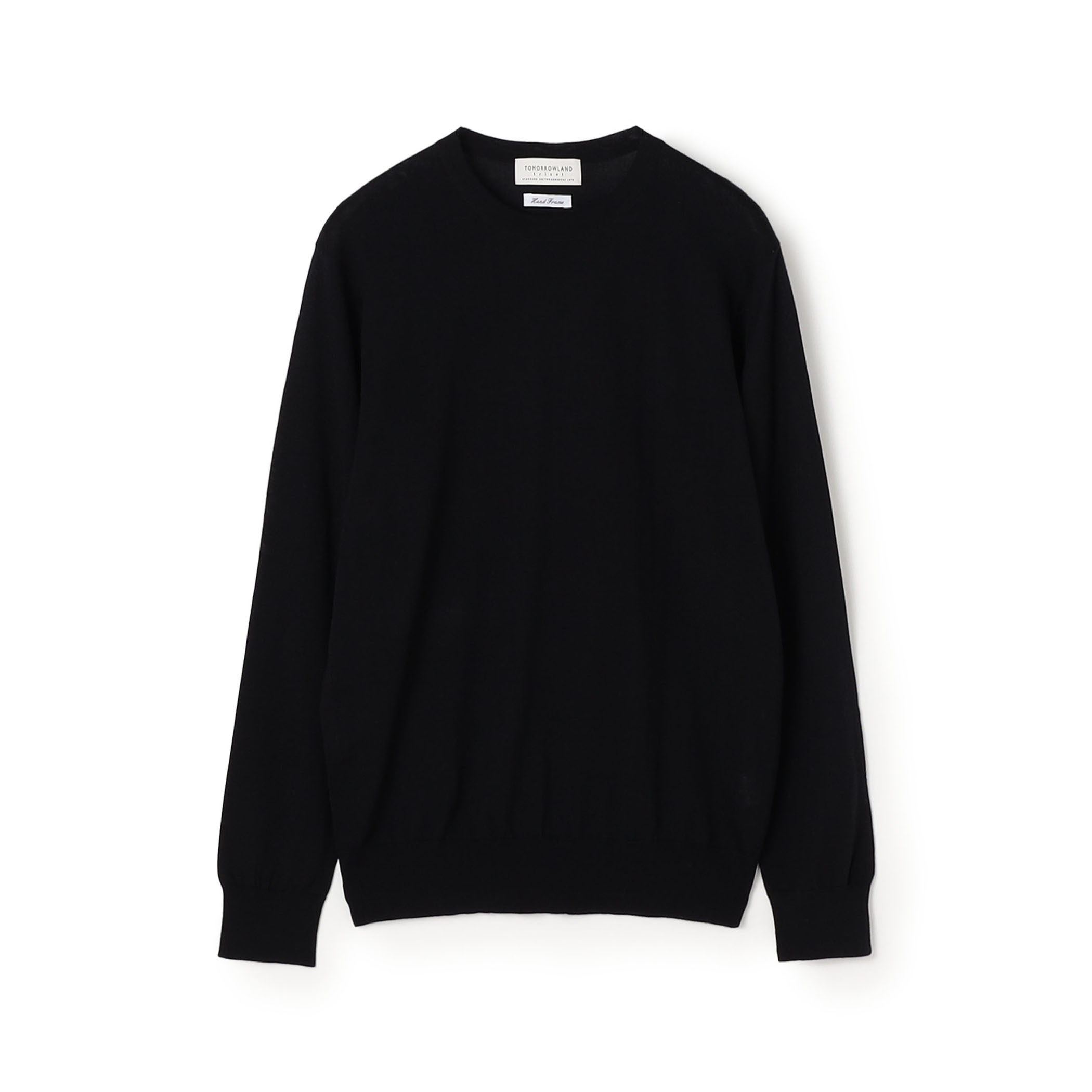 TOMORROWLAND tricot スーパーファインメリノウール クルーネックニット S-WOOL