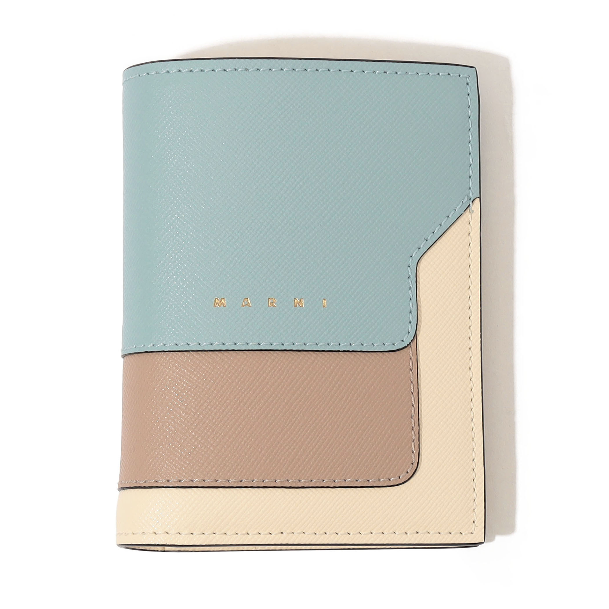 MARNIWALLET  サフィアーノレザー製二つ折りウォレット