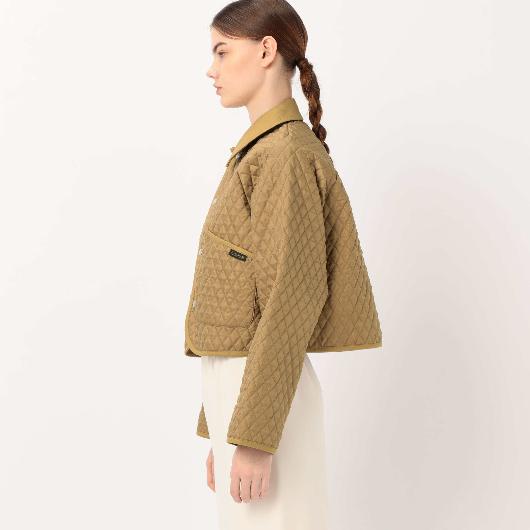 LAVENHAM Quilt クロップドジャケット｜トゥモローランド 公式サイト