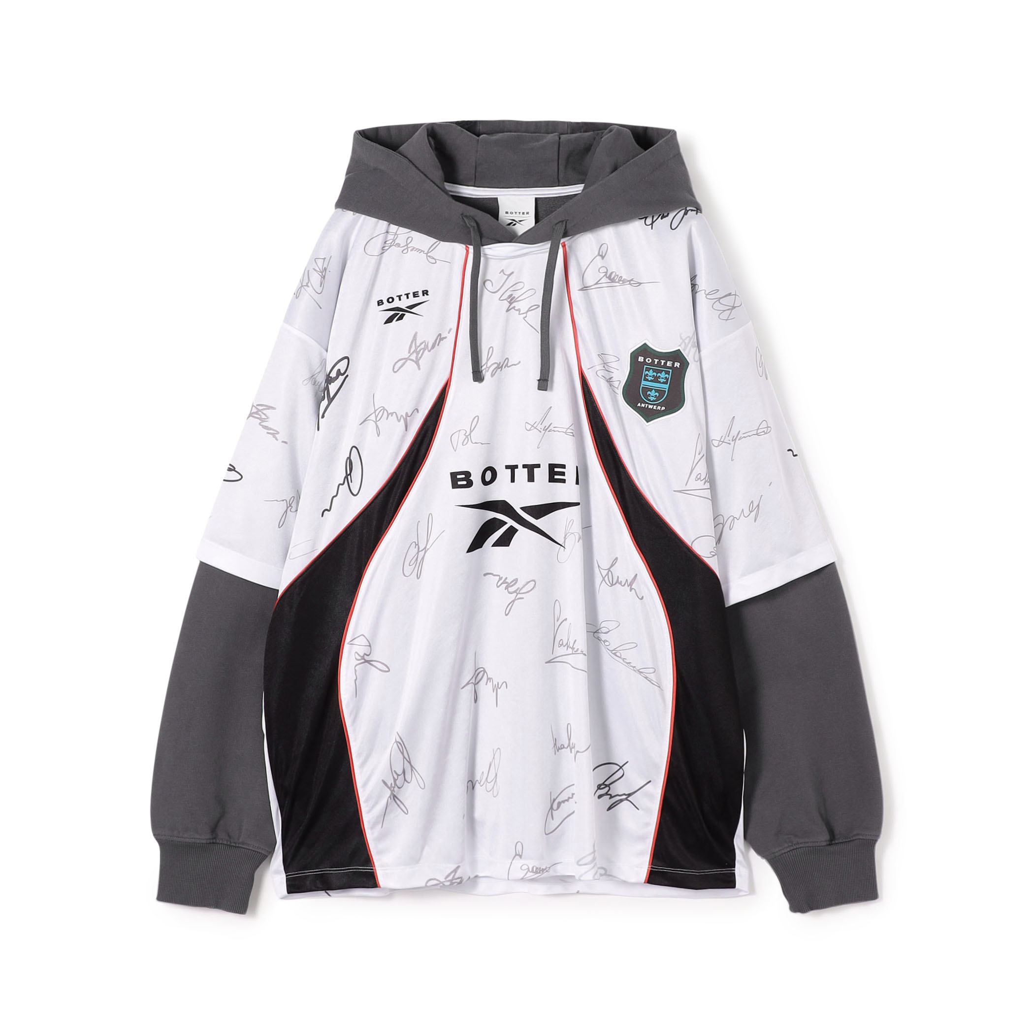 BOTTER × REEBOK SOCCER HYBRID HD パーカー