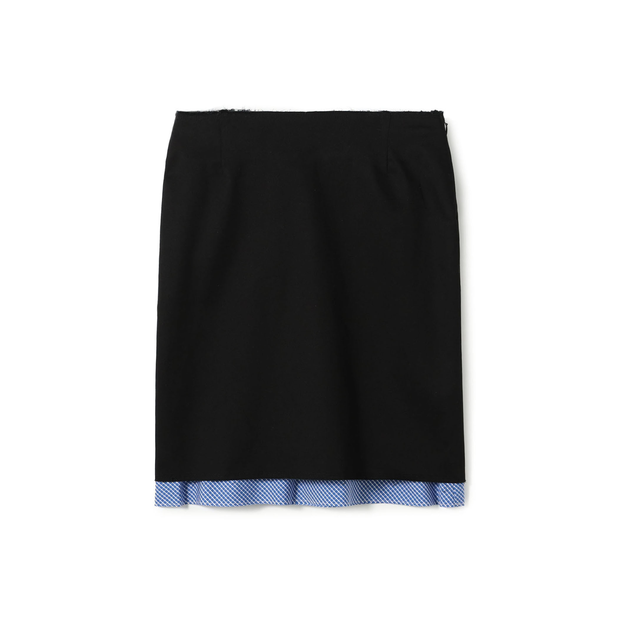 edition pourell コットンレイヤード スカート