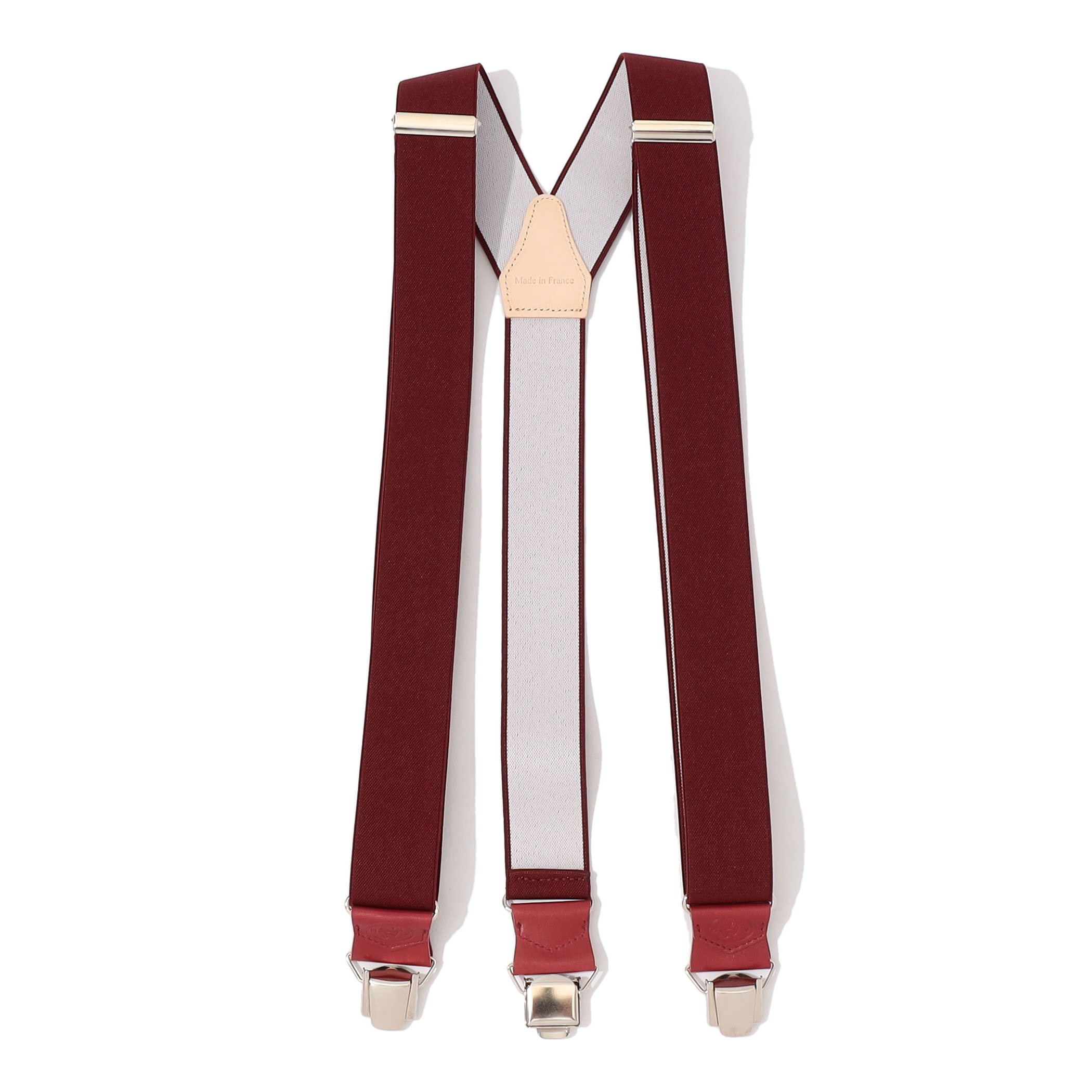 MAISON et VOYAGE Y字クリップサスペンダー