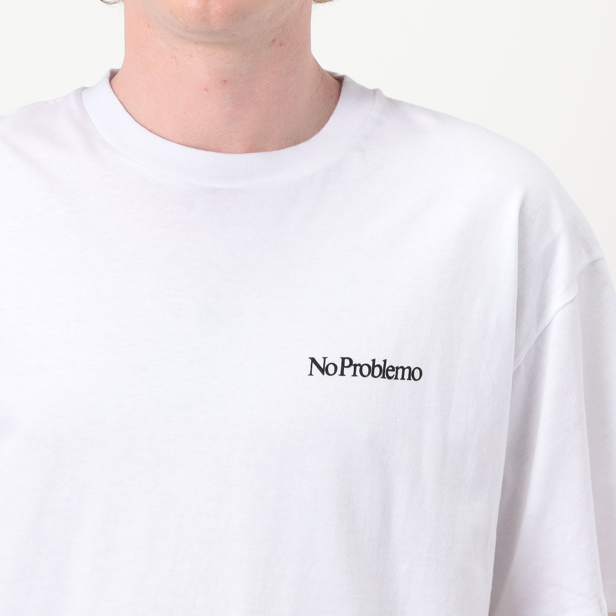 No Problemo Trip Advisor SS Tee バックプリントTシャツ 